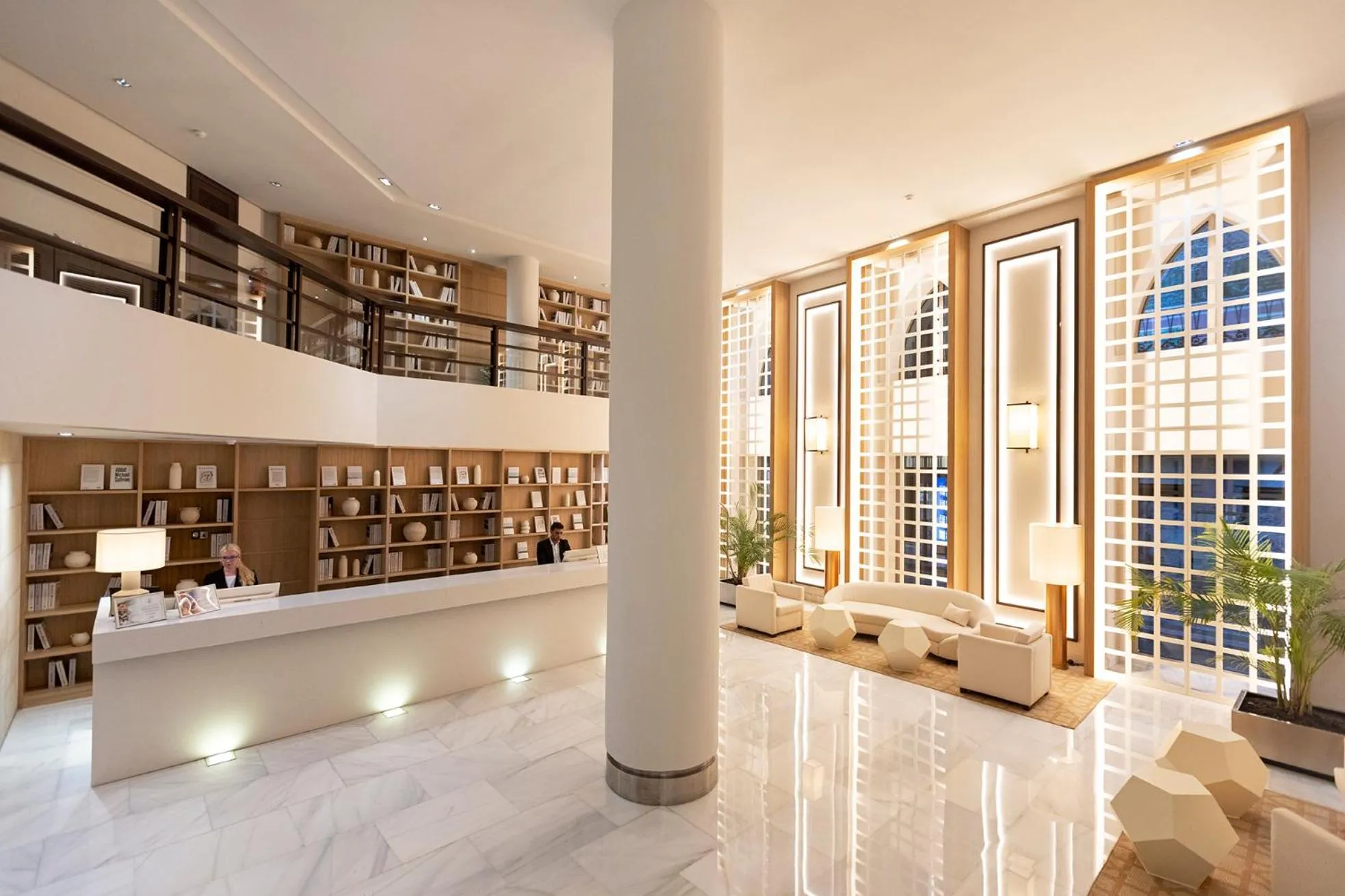 Lobby or reception in Hospes Amérigo, Alicante, a Member of Design Hotels