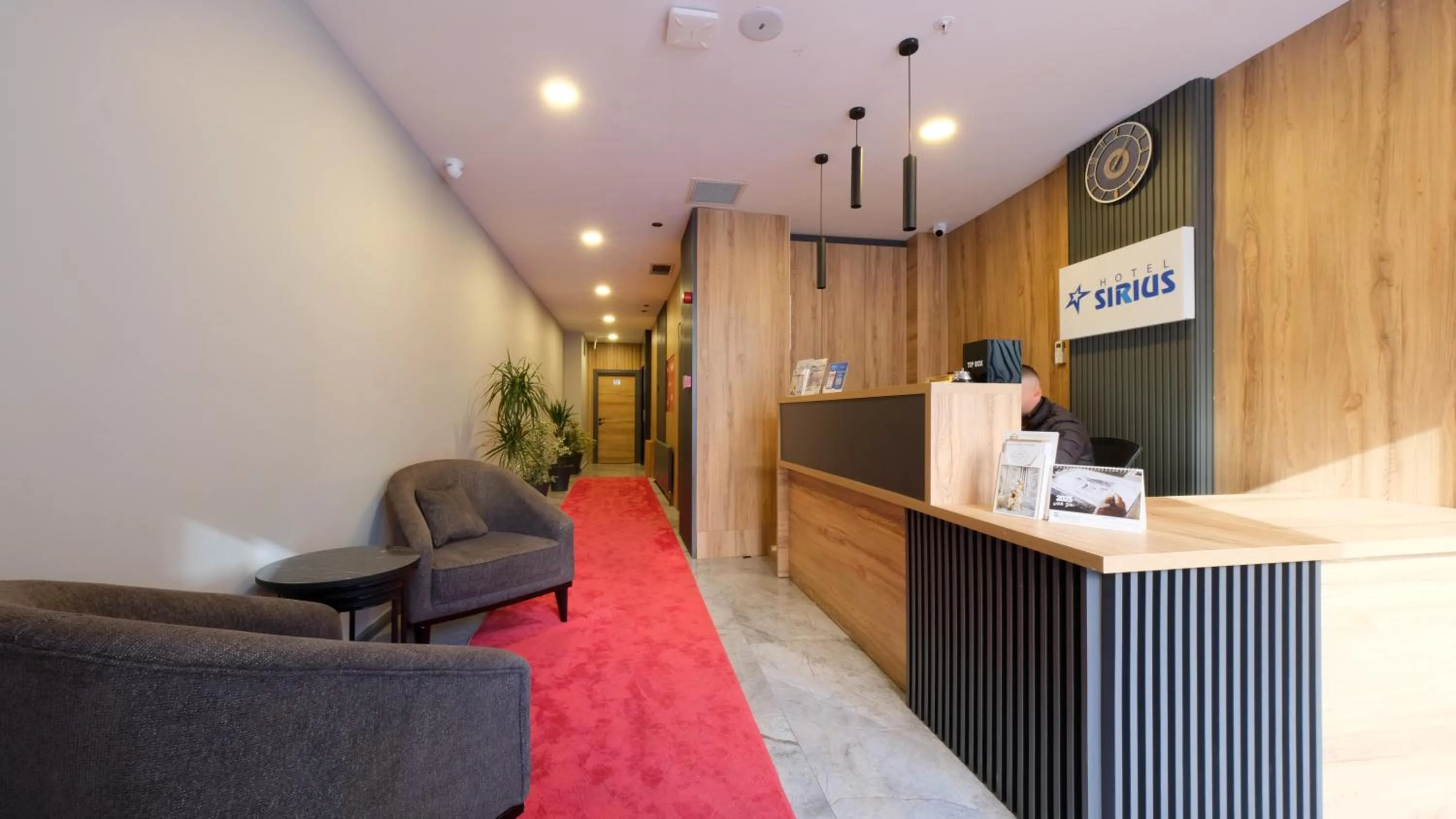 Lobby or reception in Sirius Hotel Deluxe