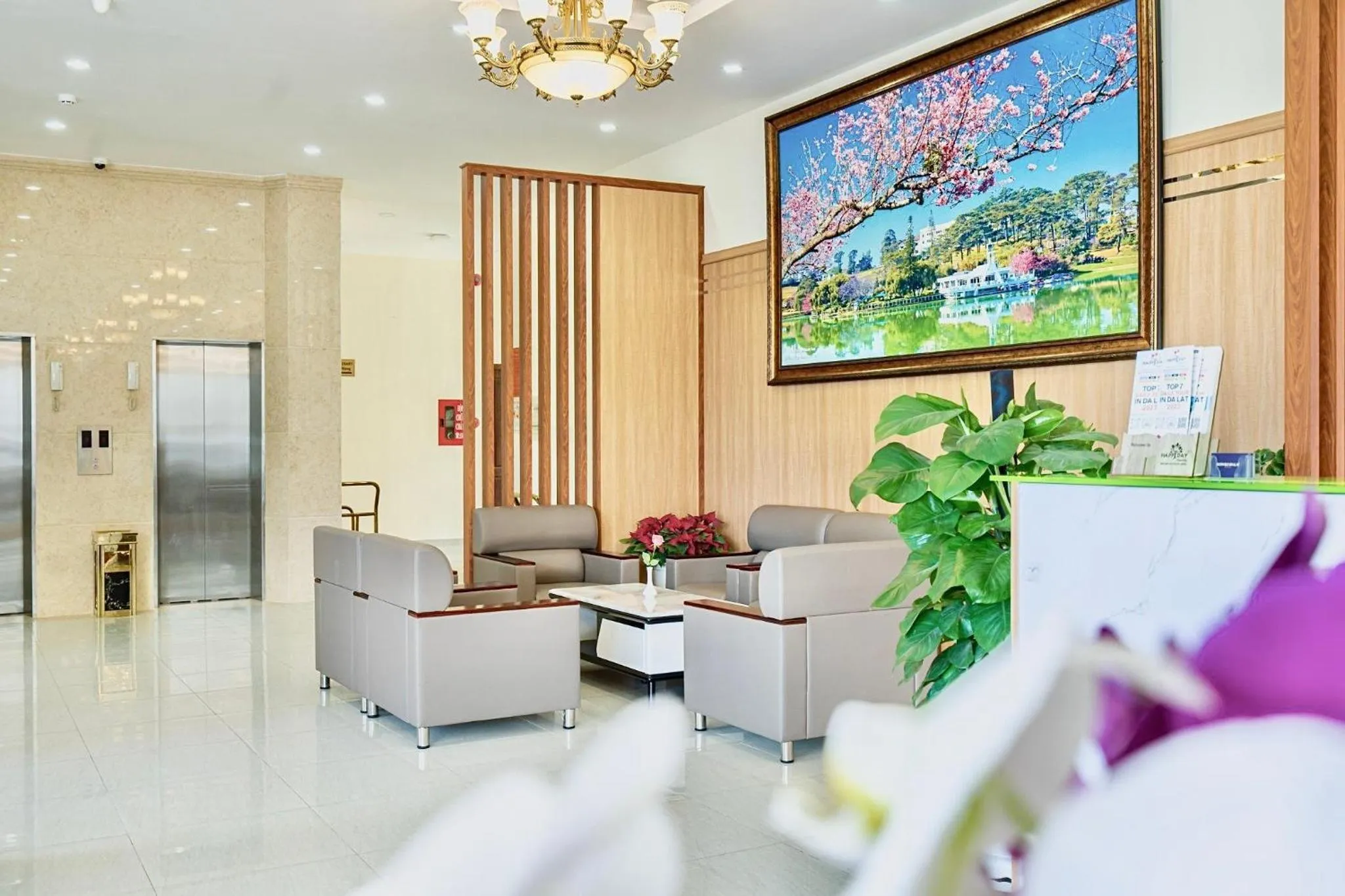 TV and multimedia in Bombo DaLat Hotel