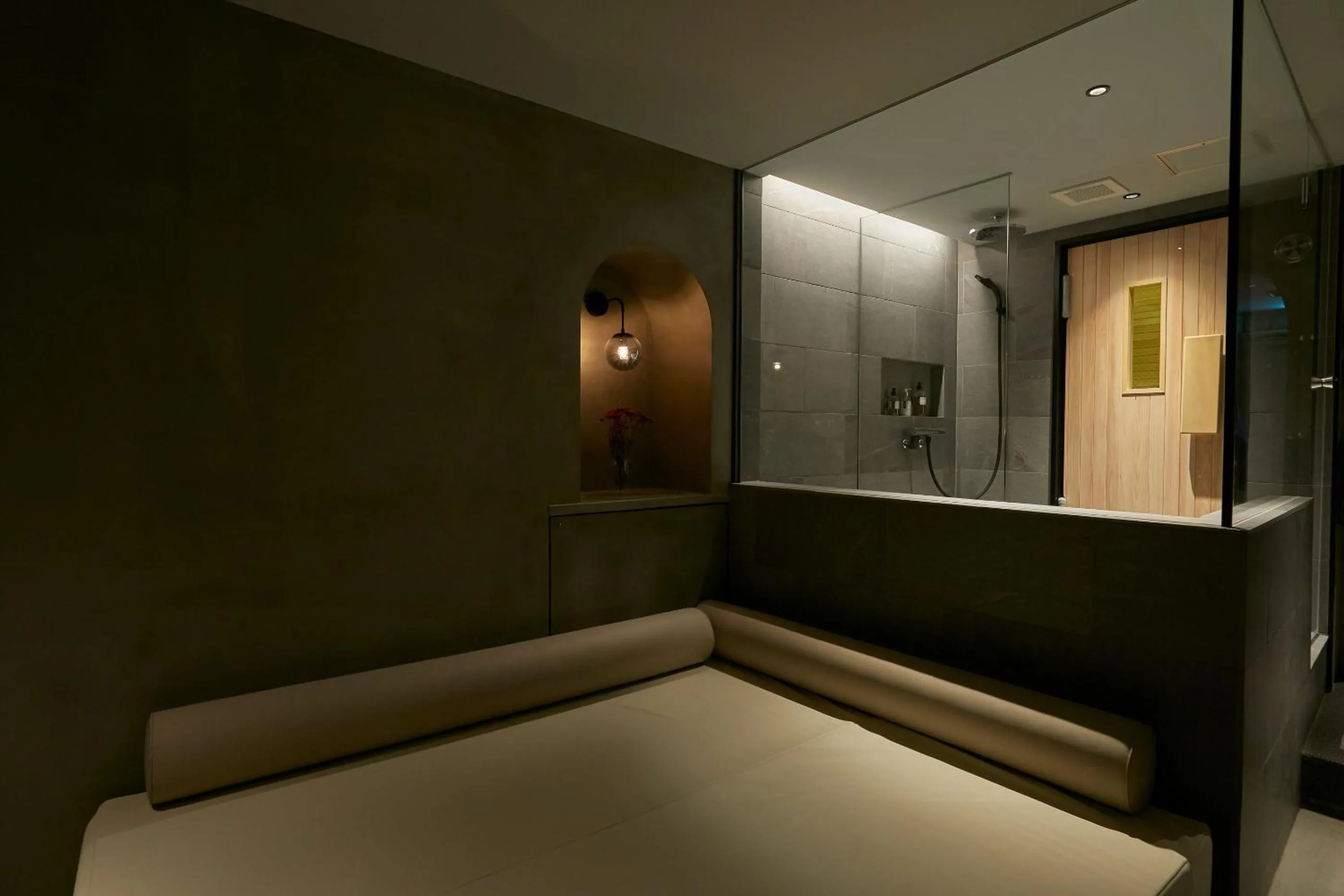 Bed in Boutique Sauna ARCH