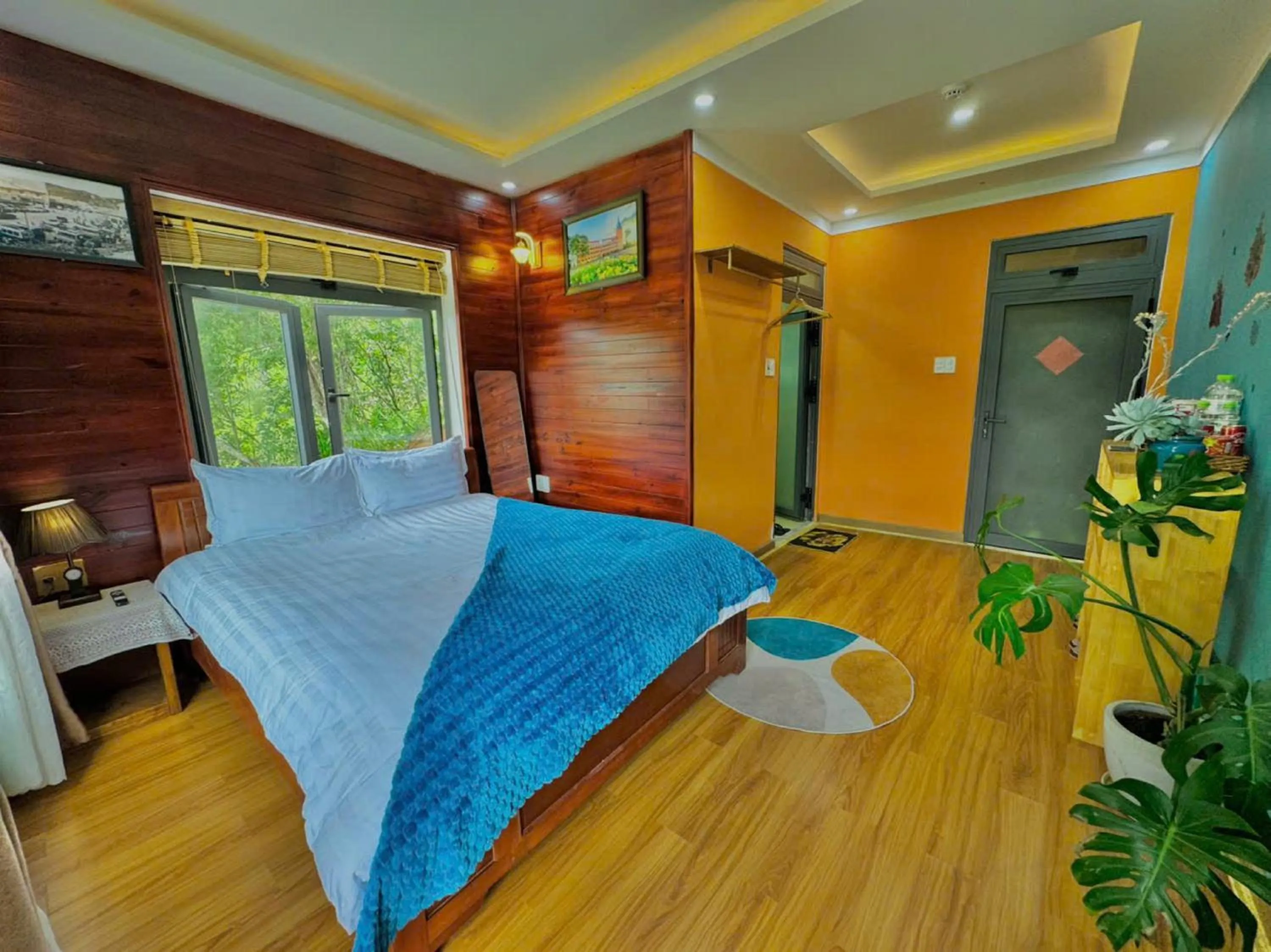 Bedroom, Bed in Pine Forest House Dalat