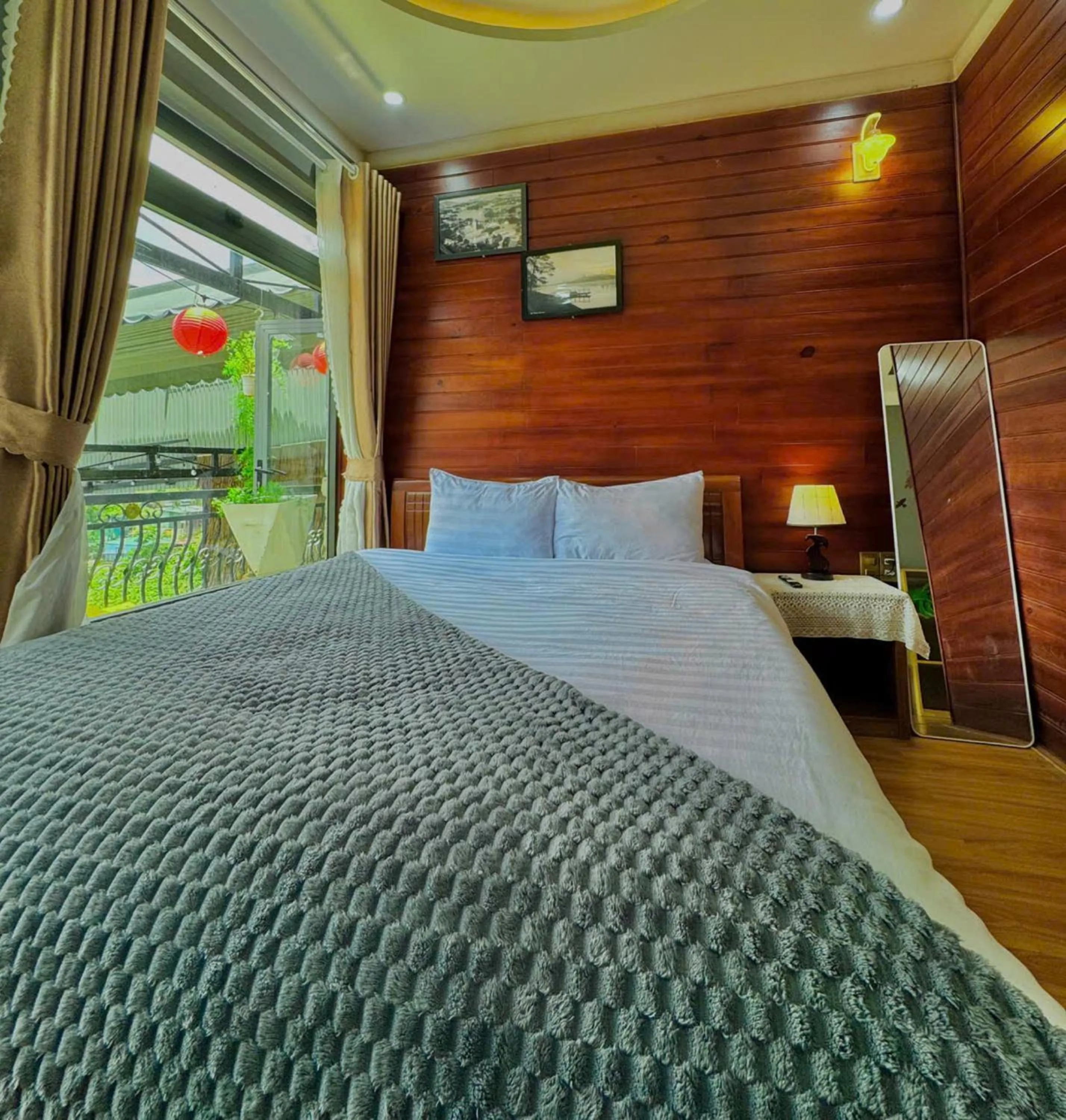 Bedroom, Bed in Pine Forest House Dalat