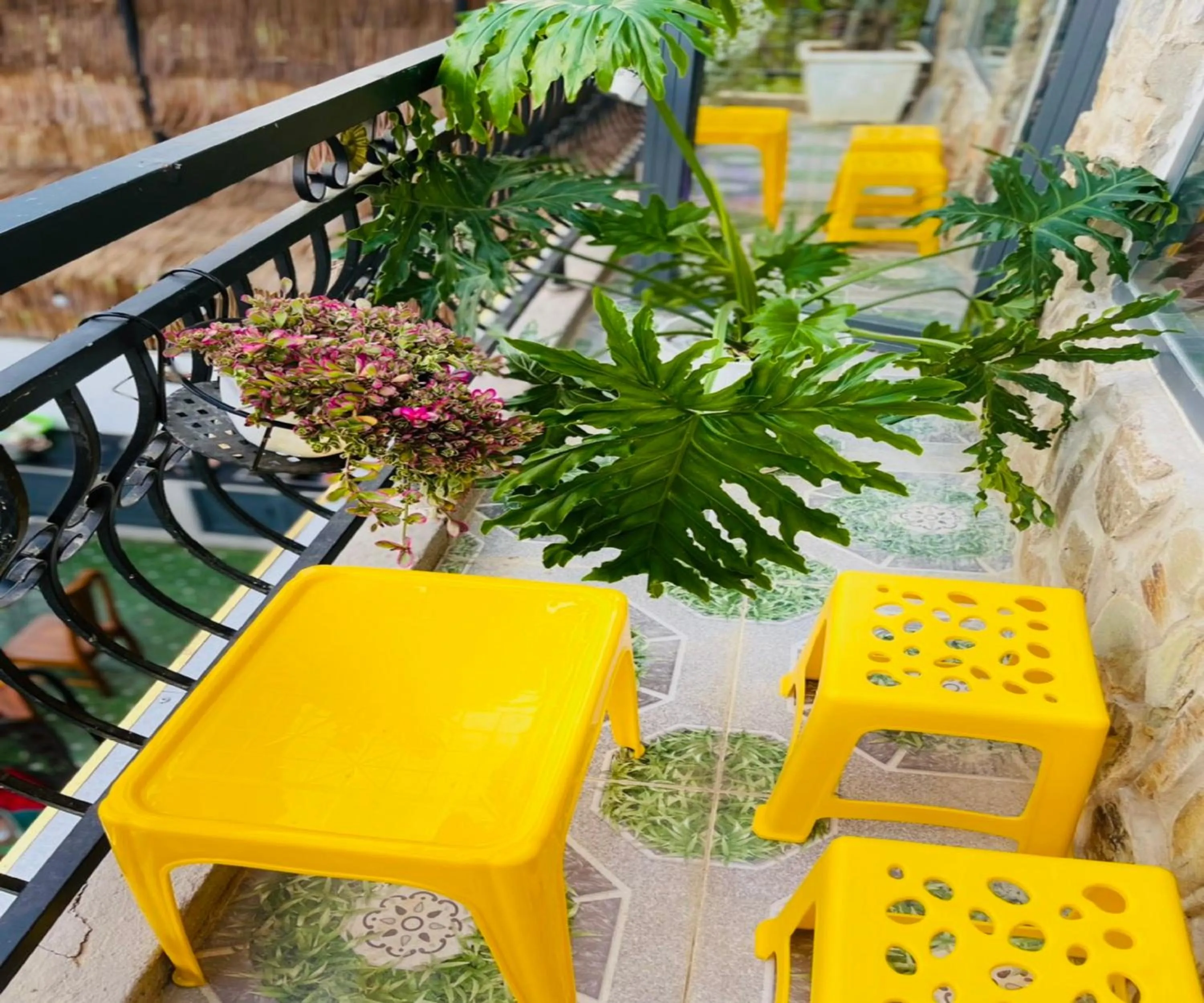 Balcony/Terrace in Pine Forest House Dalat