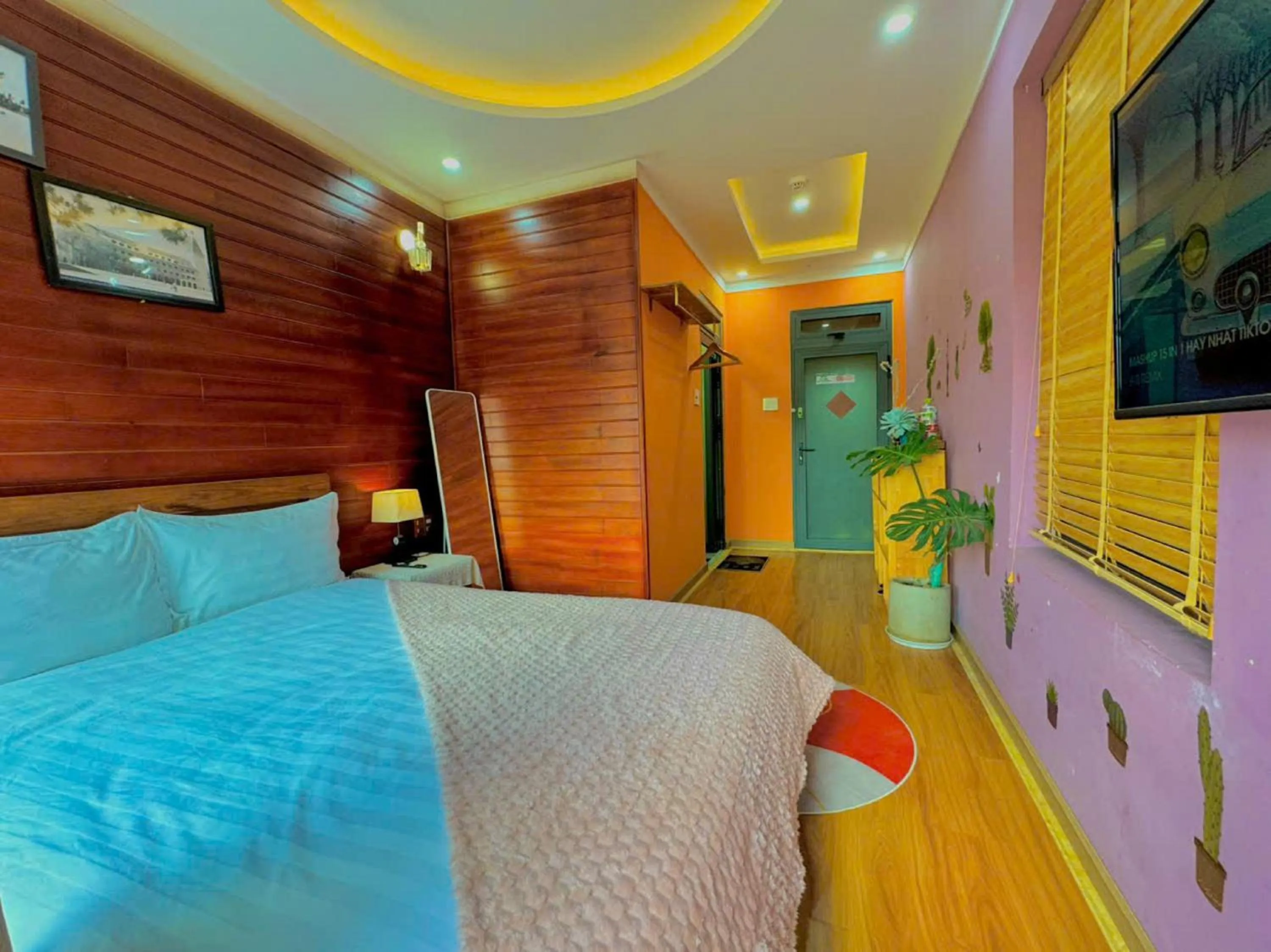 Bedroom, Bed in Pine Forest House Dalat