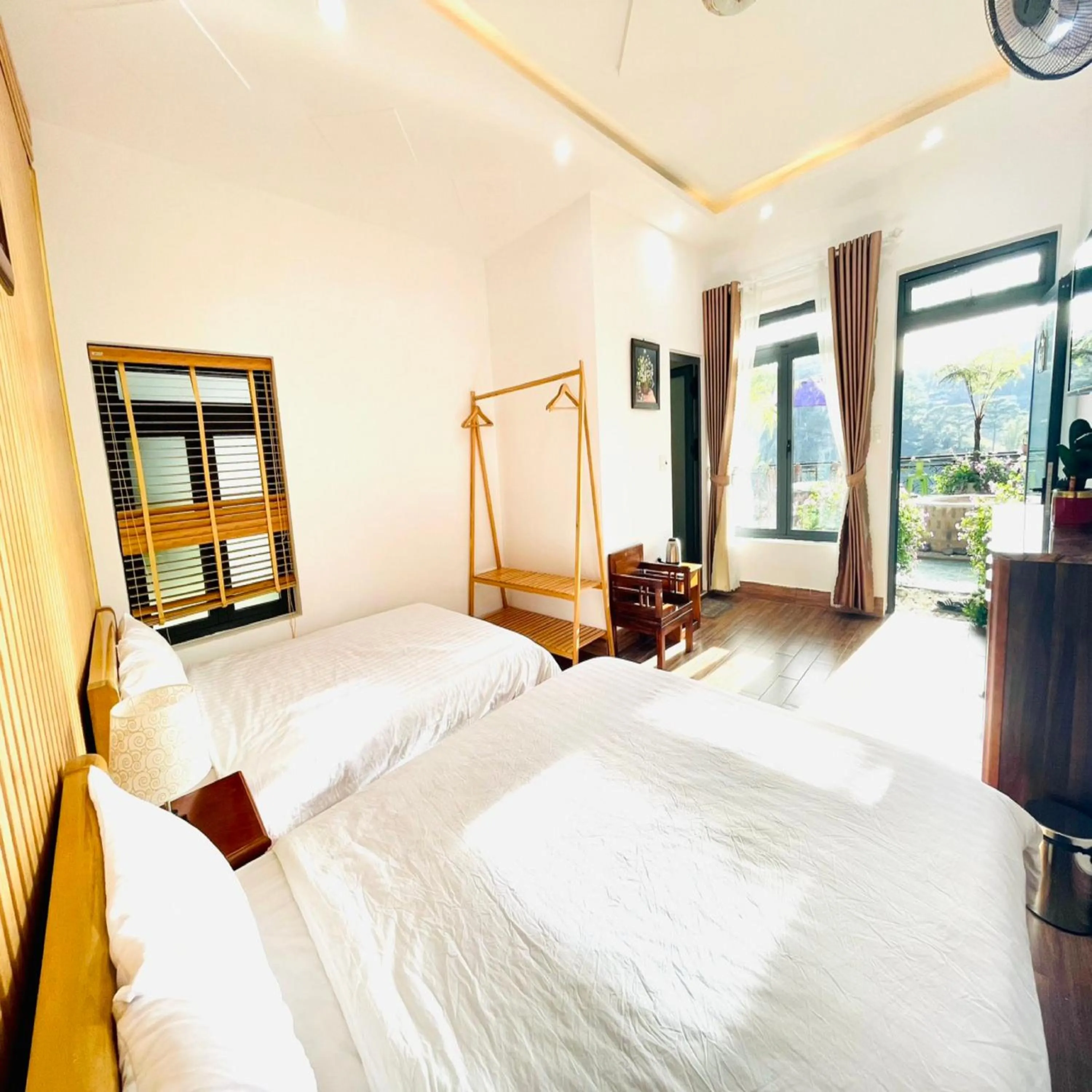 Photo of the whole room, Bed in Pine Forest House Dalat