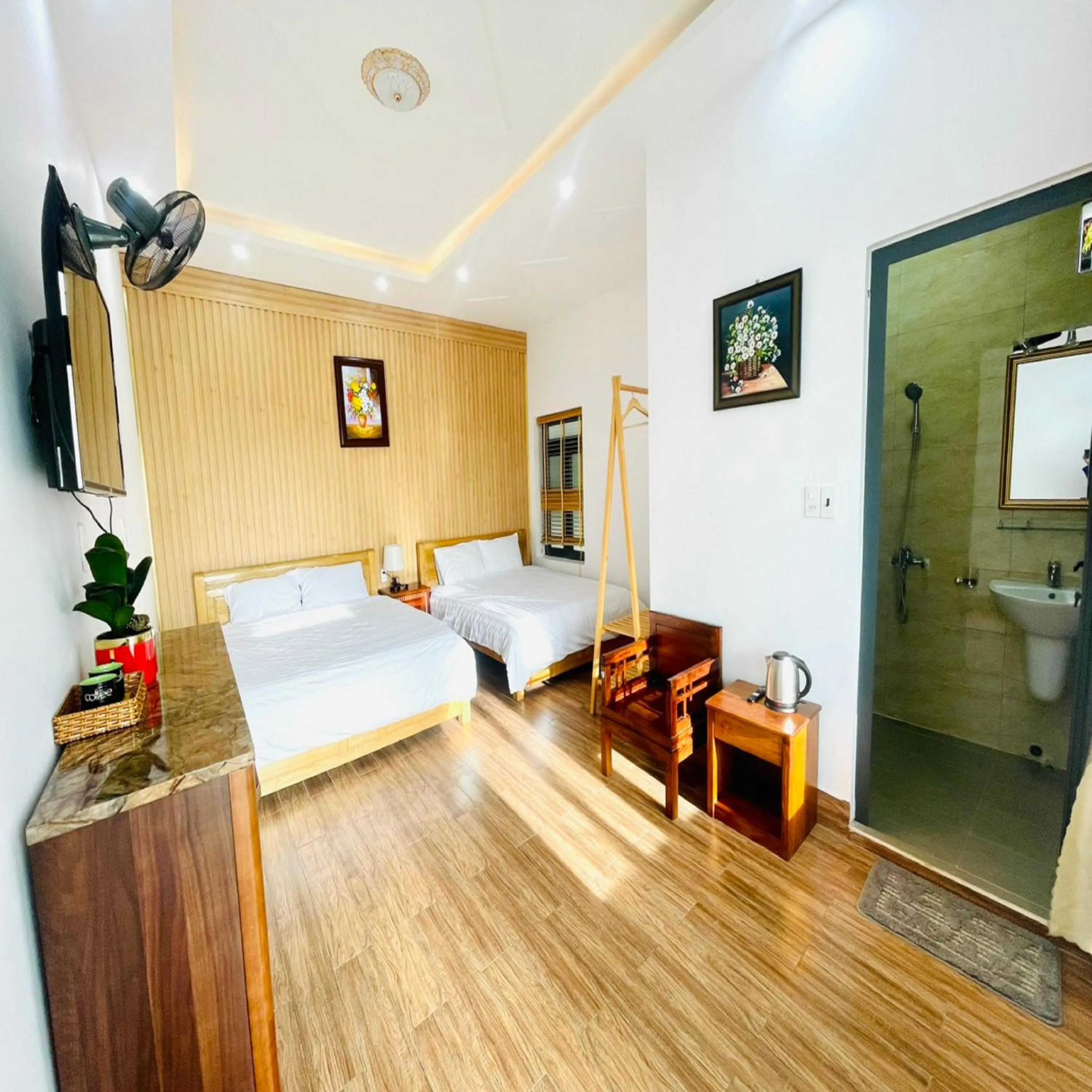 Bedroom, Bed in Pine Forest House Dalat