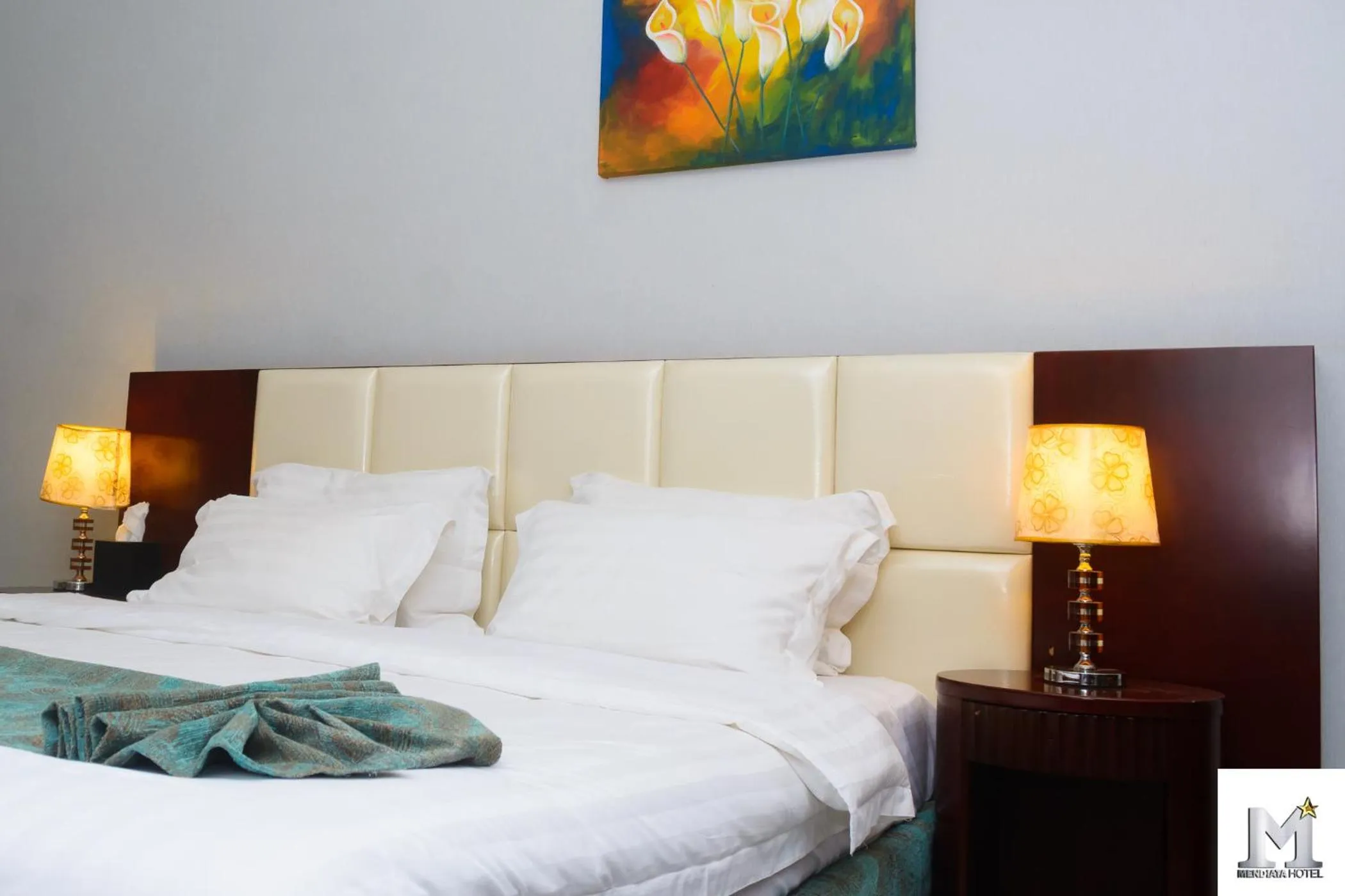 Bed in Mendiata Hotel