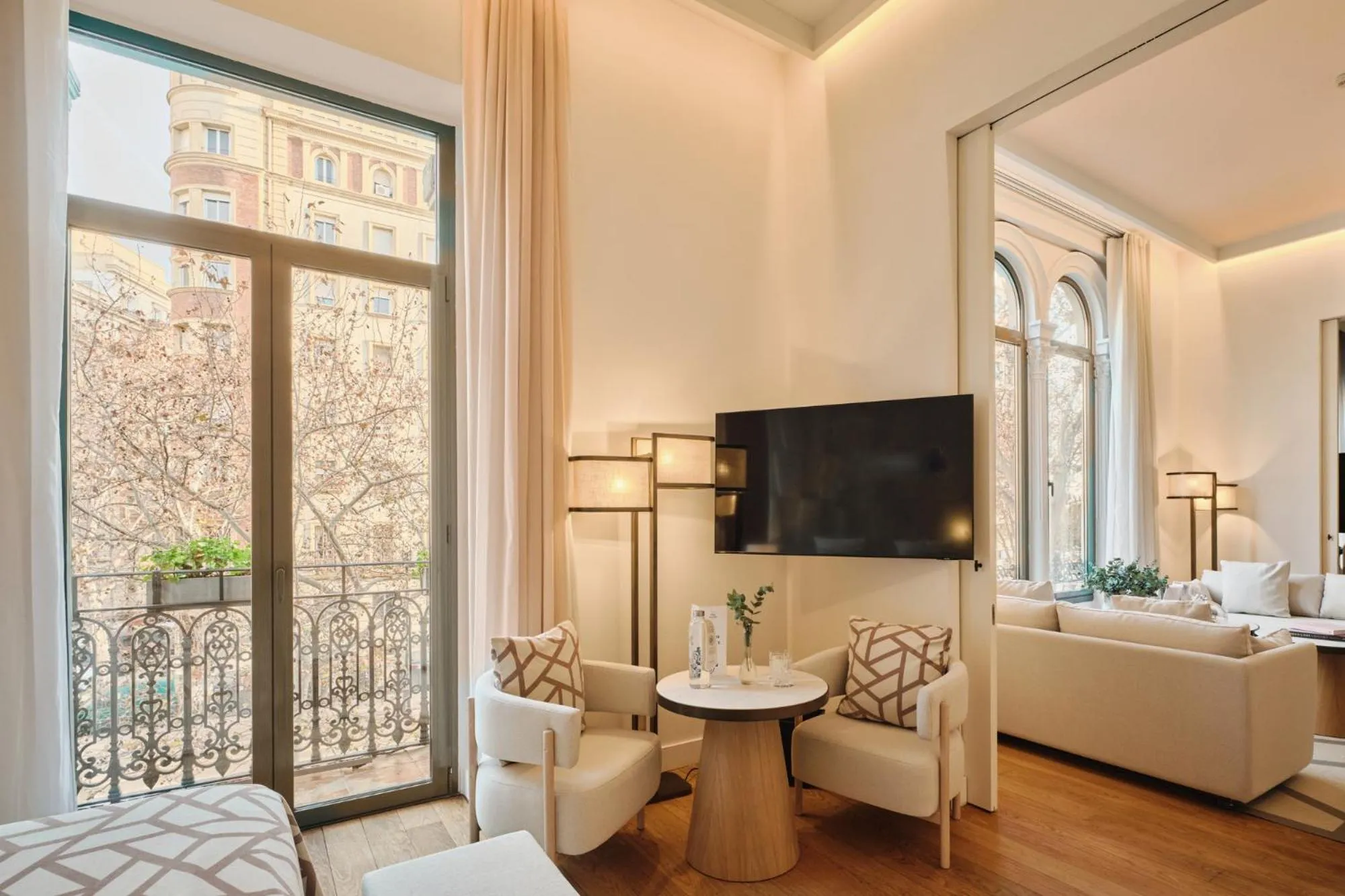 TV and multimedia in Hospes Palau de La Mar, Valencia, a Member of Design Hotels