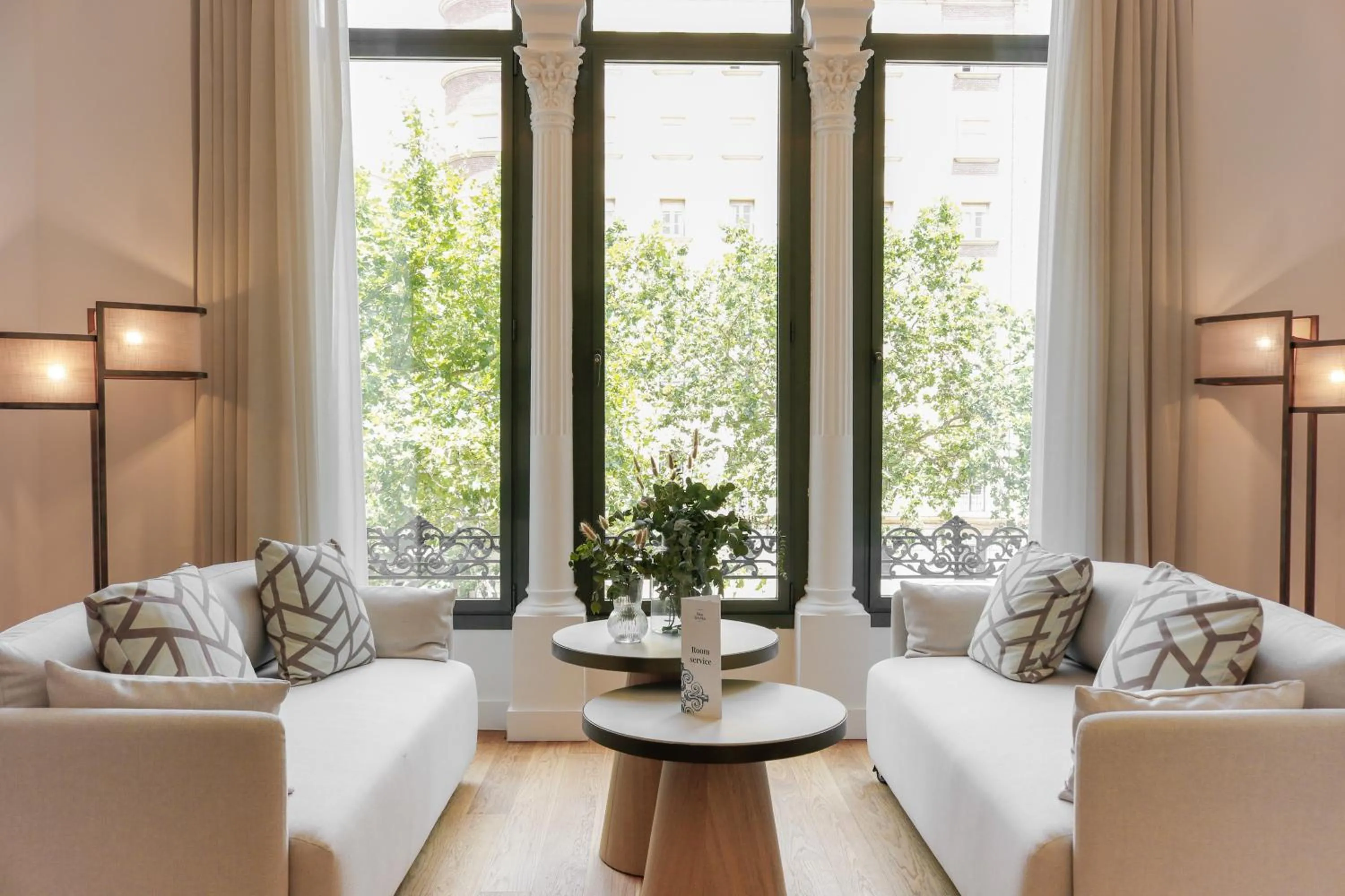 Living room in Hospes Palau de La Mar, Valencia, a Member of Design Hotels