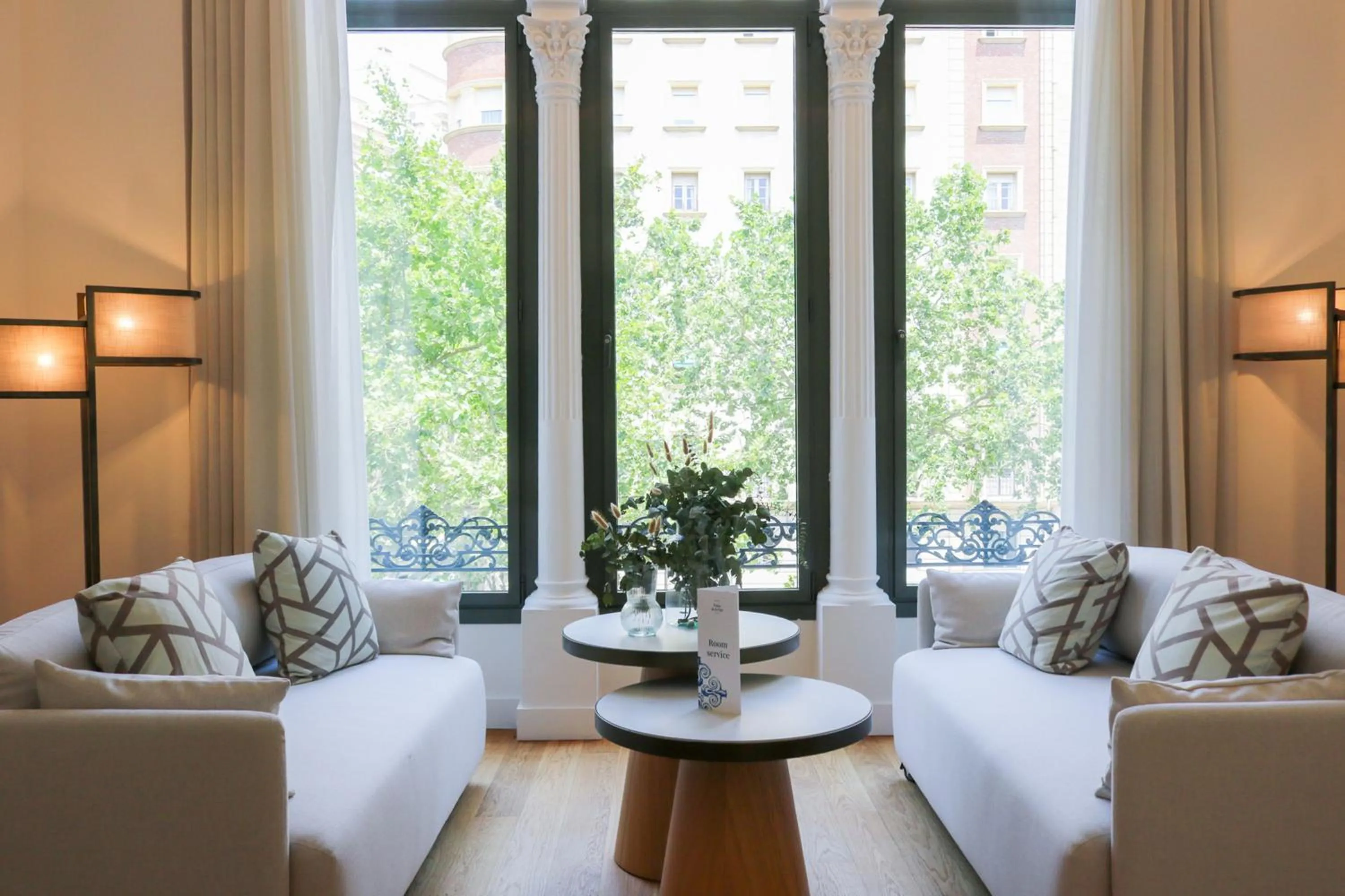 Living room in Hospes Palau de La Mar, Valencia, a Member of Design Hotels