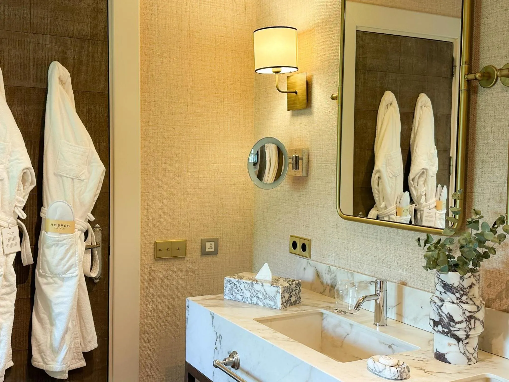 Bathroom in Hospes Palacio del Bailio, a Member of Design Hotels