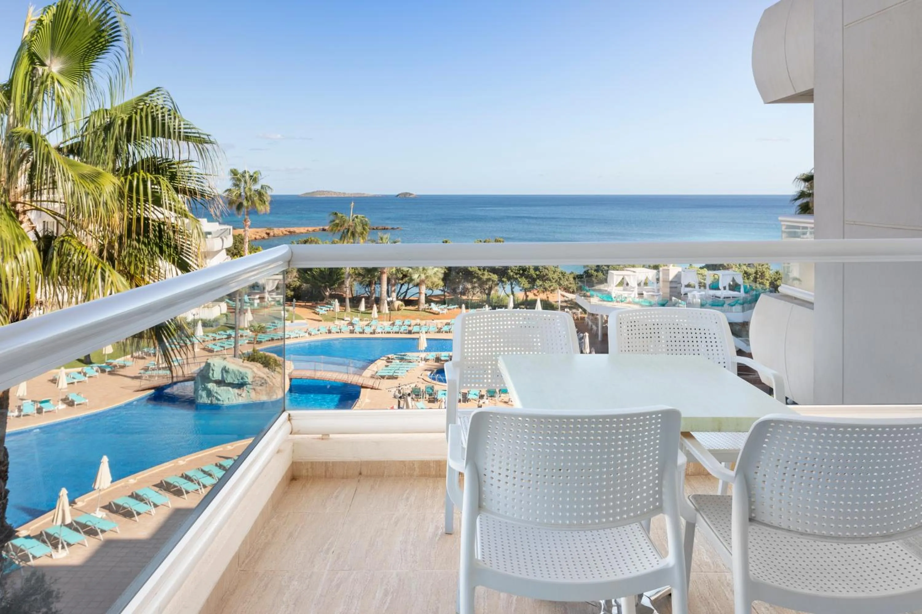 Pool view in Aparthotel Tropic Garden