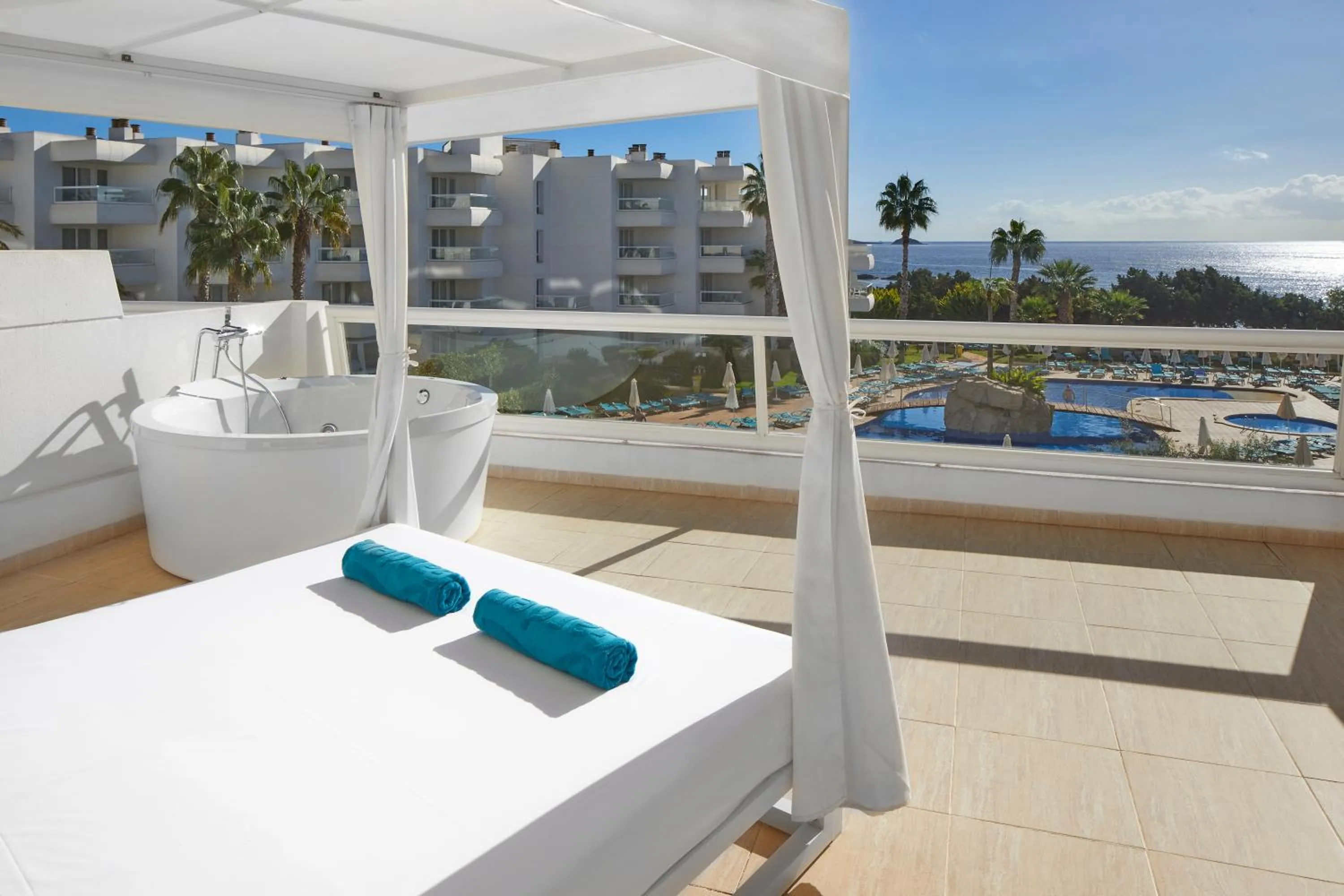 Balcony/Terrace in Aparthotel Tropic Garden