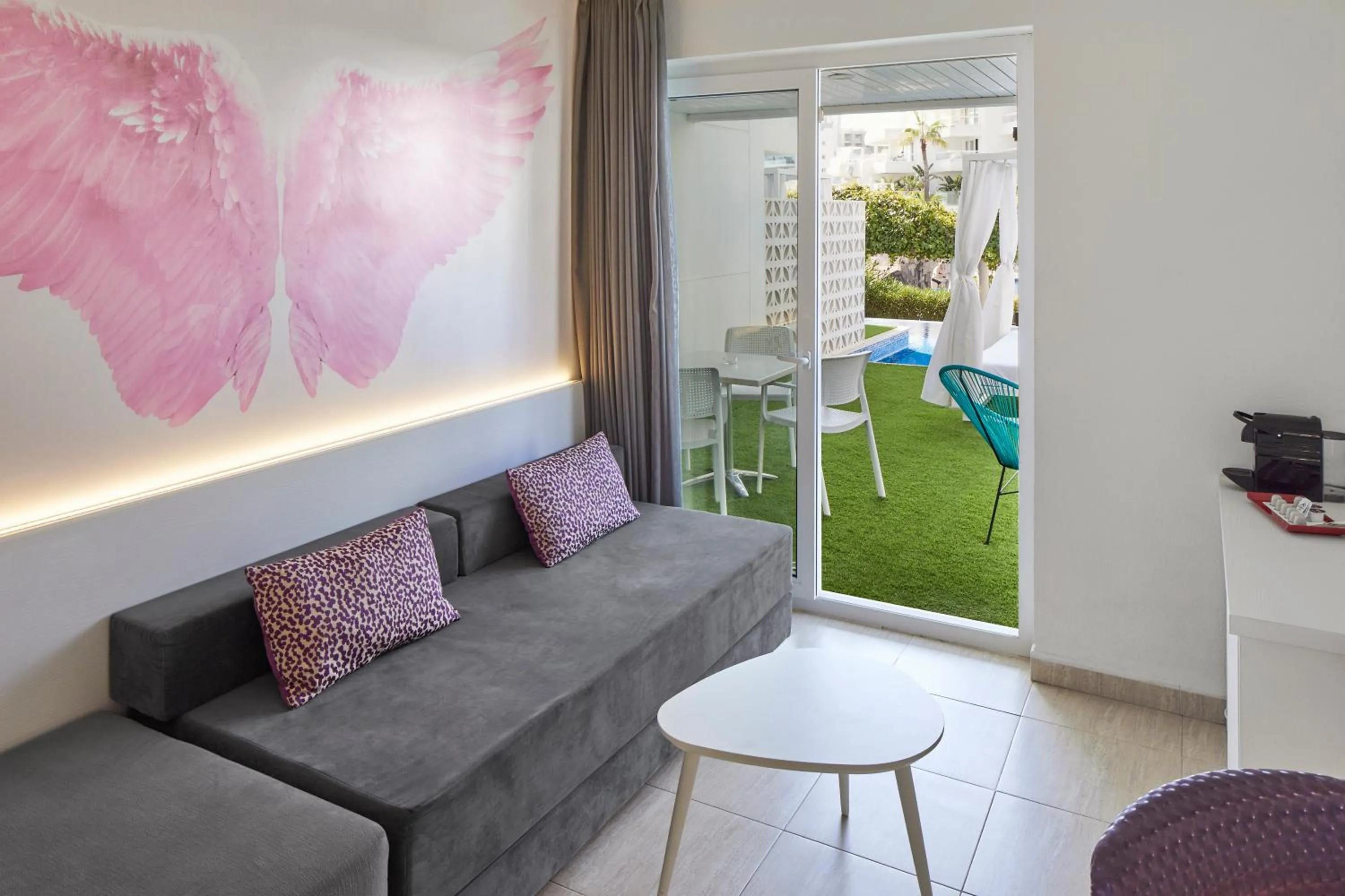 Living room in Aparthotel Tropic Garden