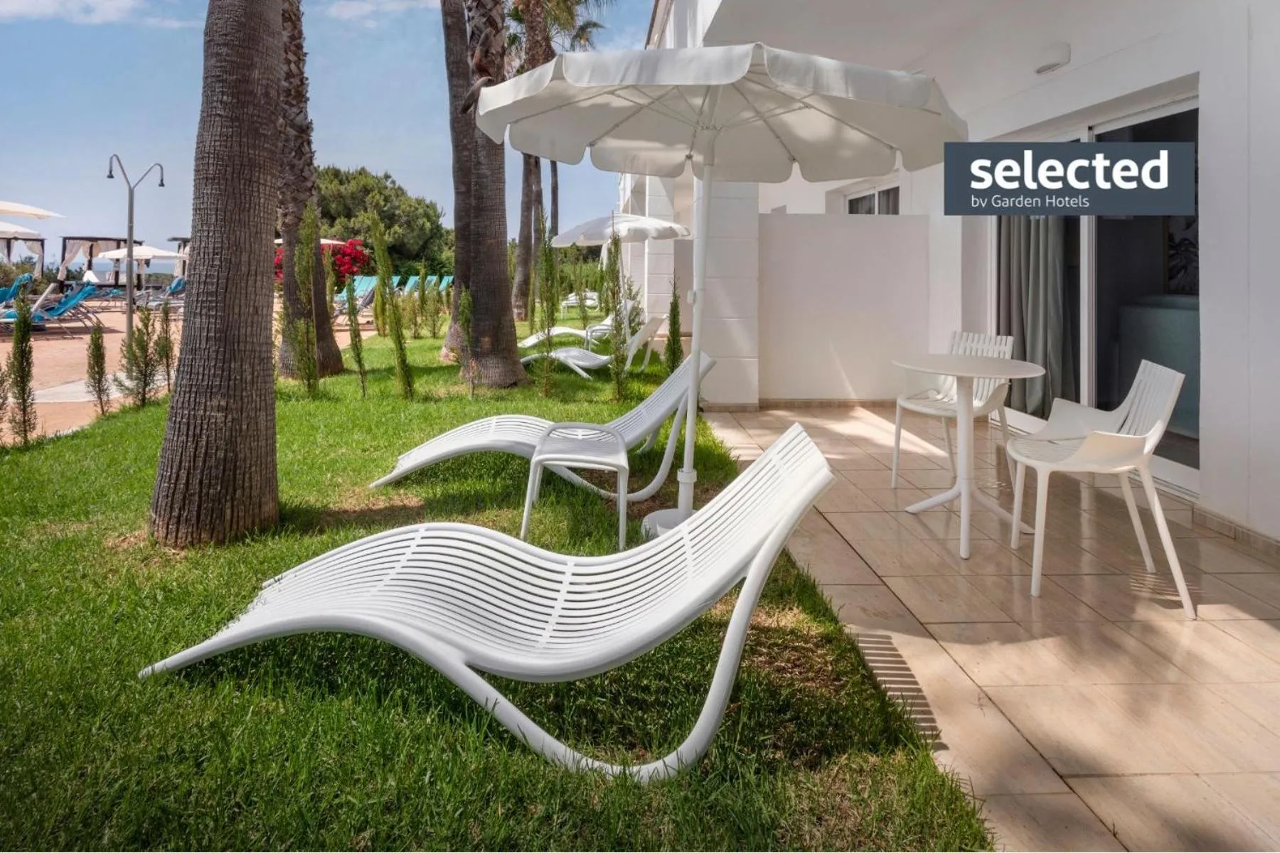 Balcony/Terrace in Garden Playanatural - Adults Only