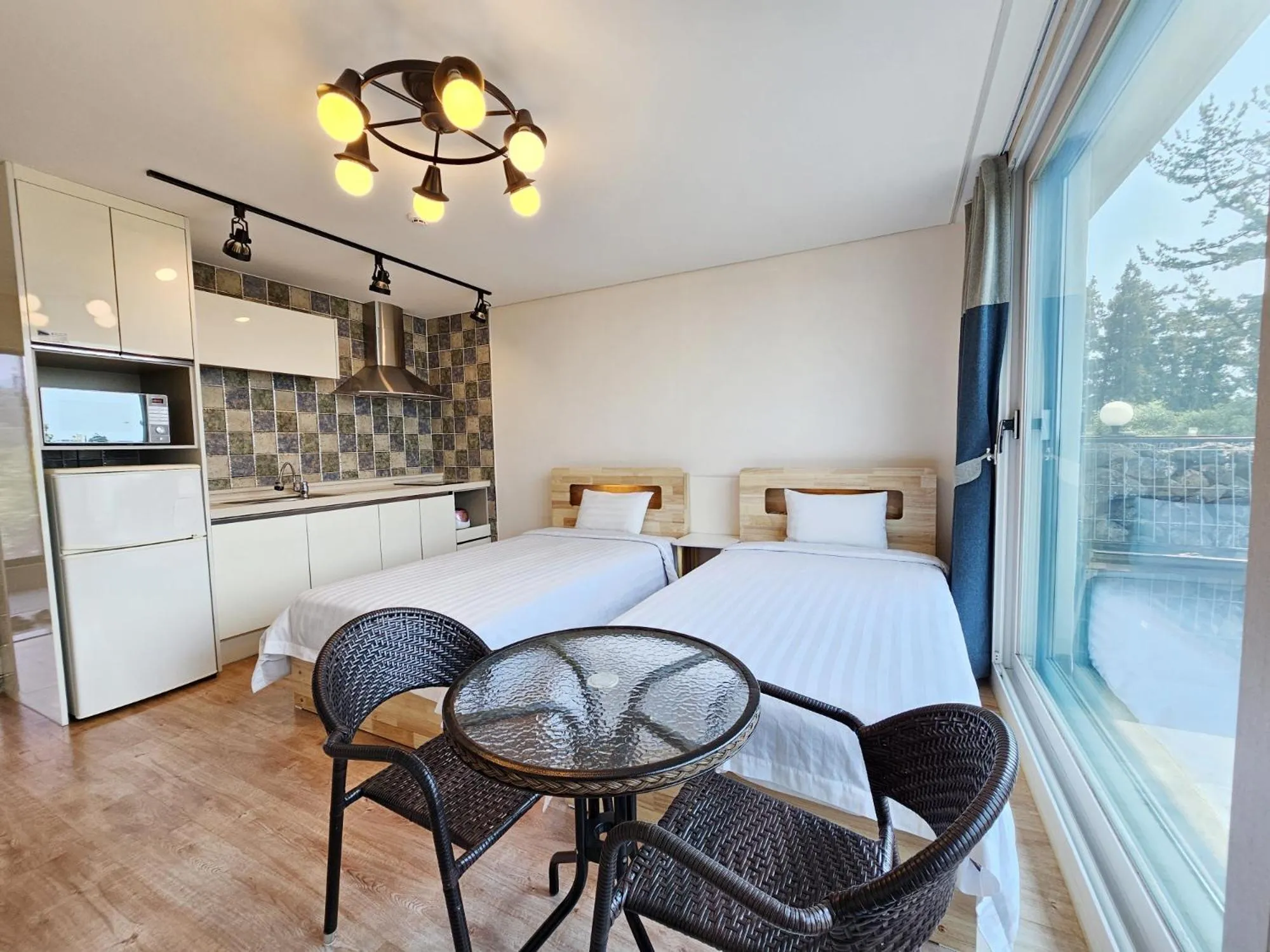 Bed in Haedenville Pension