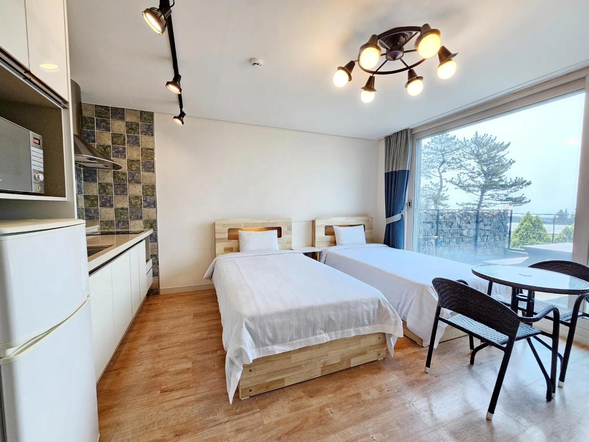 Bed in Haedenville Pension