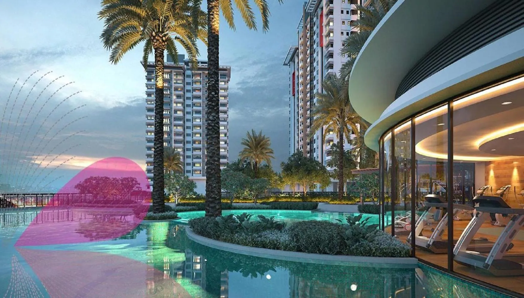 Property building in Putrajaya Dwiputra Residences, Fully Air-Con 3BR Homestay