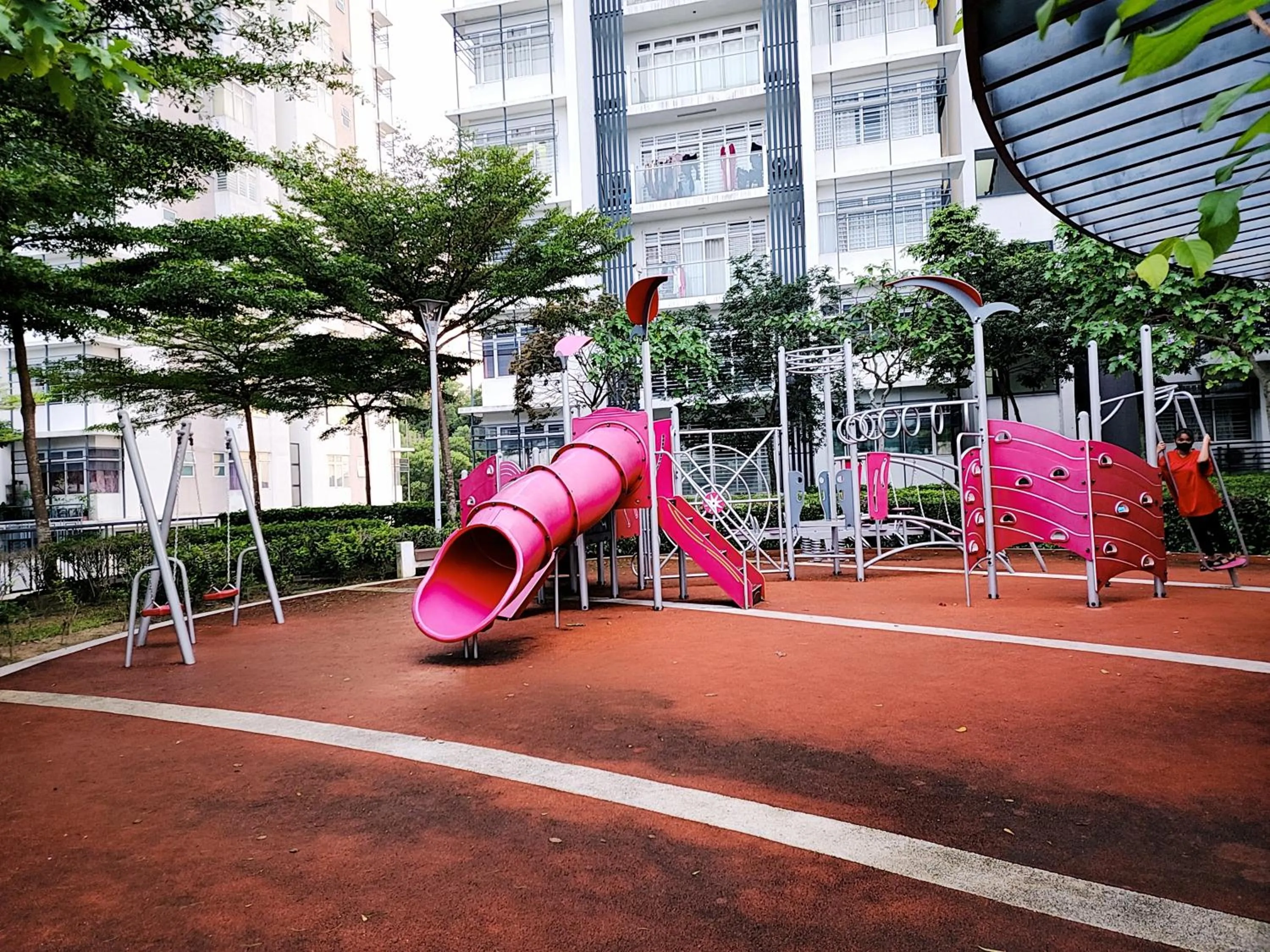 Children play ground in Putrajaya Dwiputra Residences, Fully Air-Con 3BR Homestay