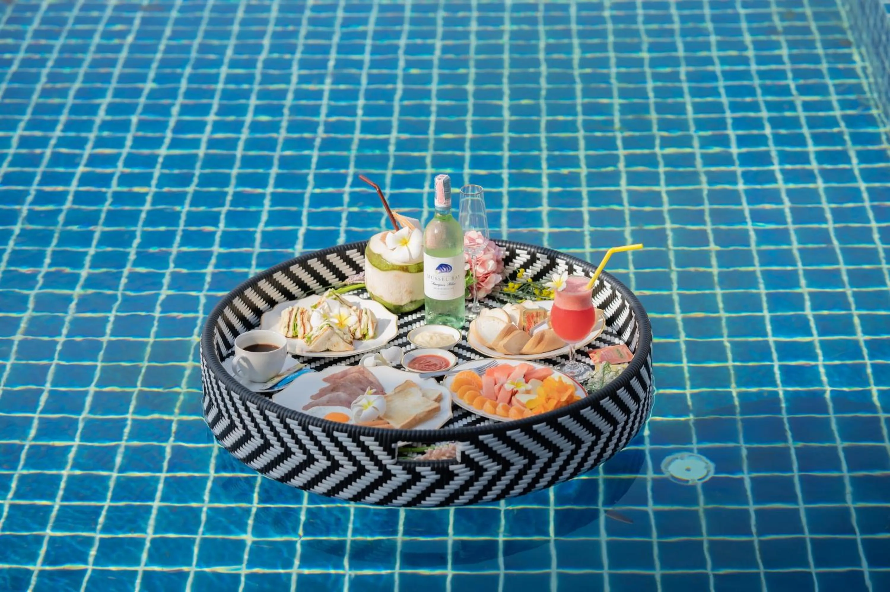 Breakfast in Bluemango Pool Villa & Resort Koh Samui