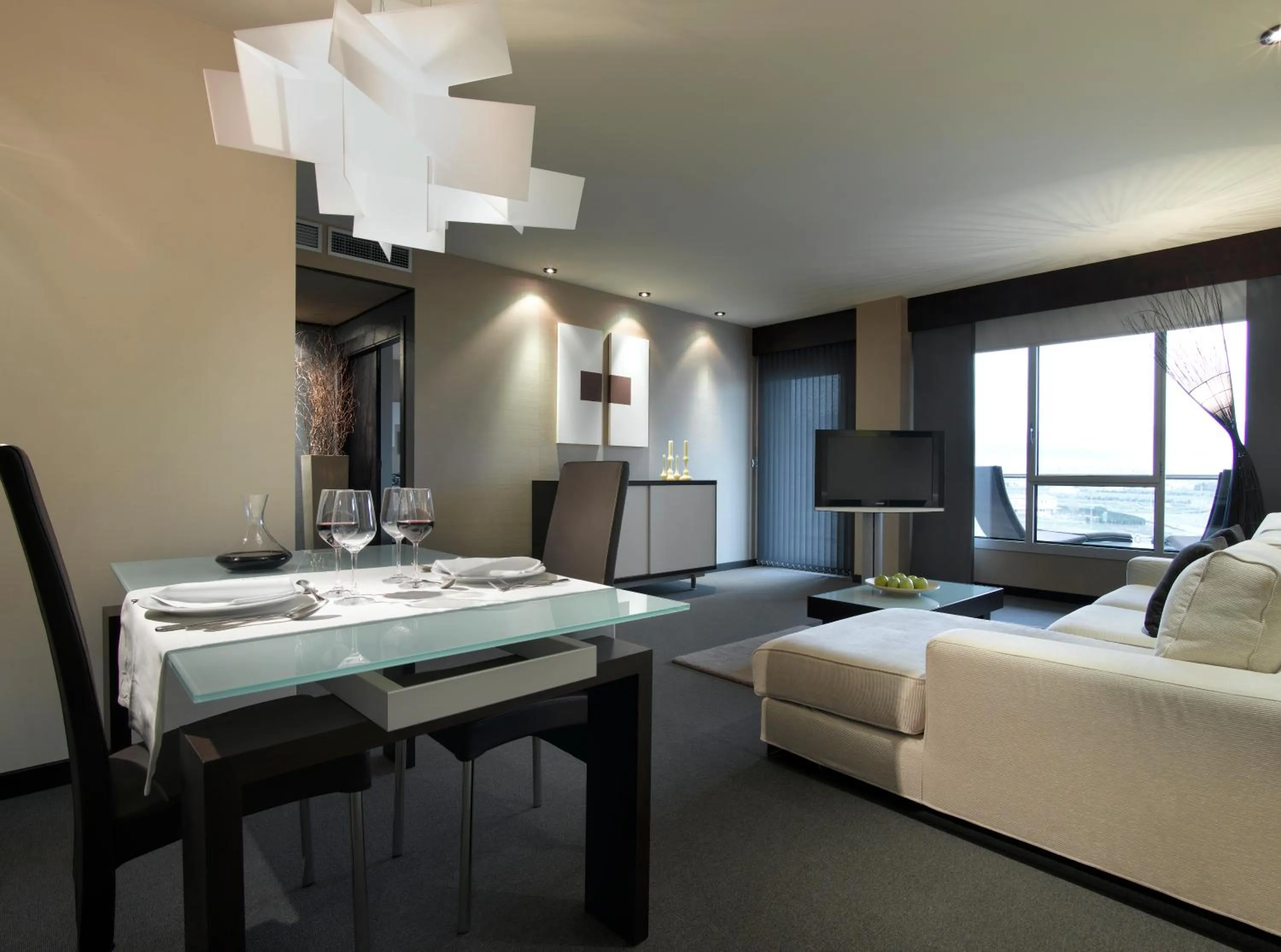 Seating area in Hotel Abades Nevada Palace