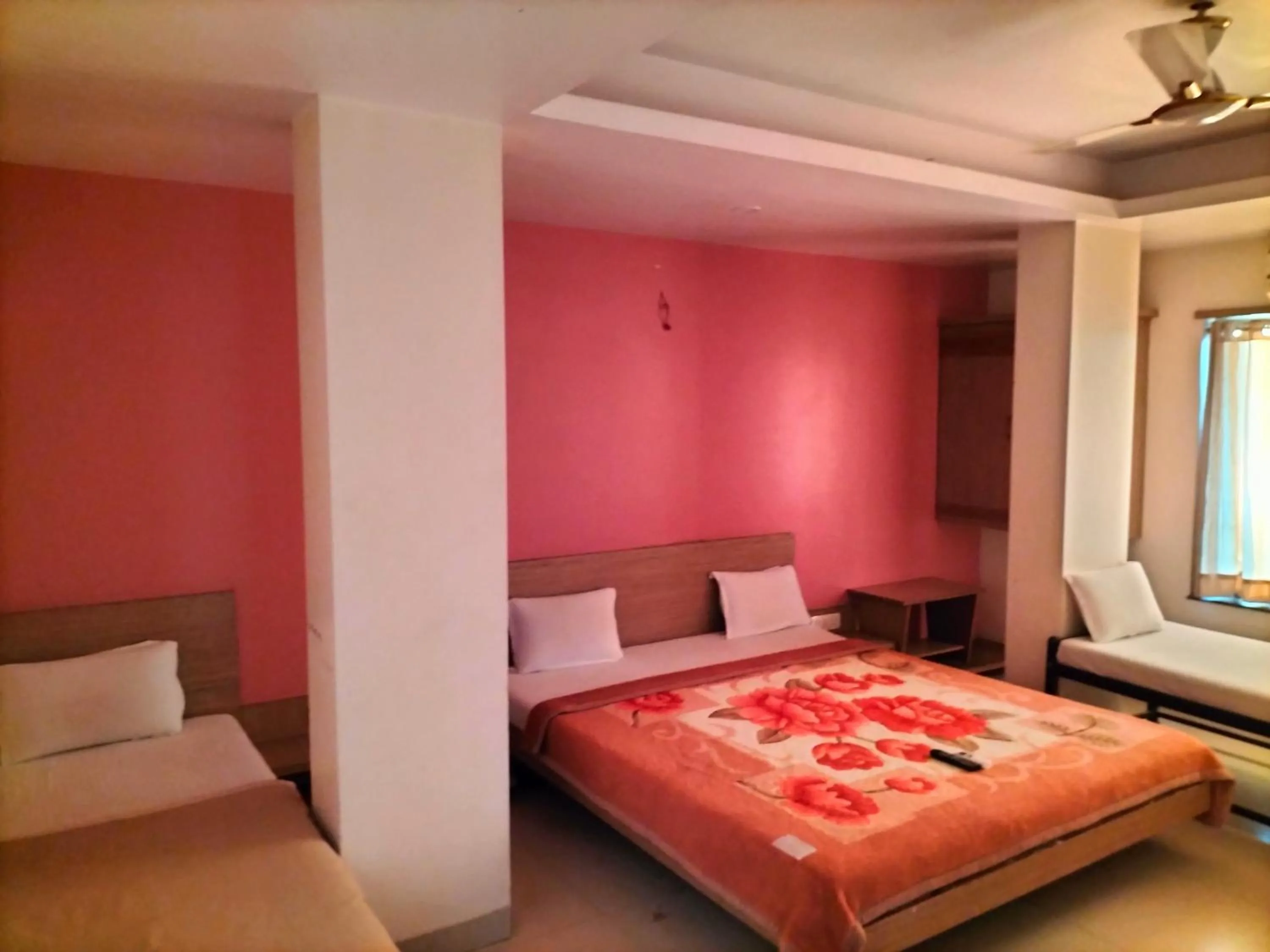 Photo of the whole room, Bed in HOTEL SAI SURYA