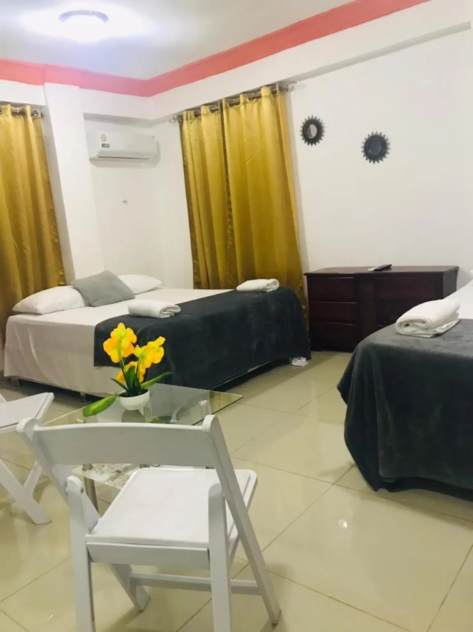 Bed in Hotel Dubaird