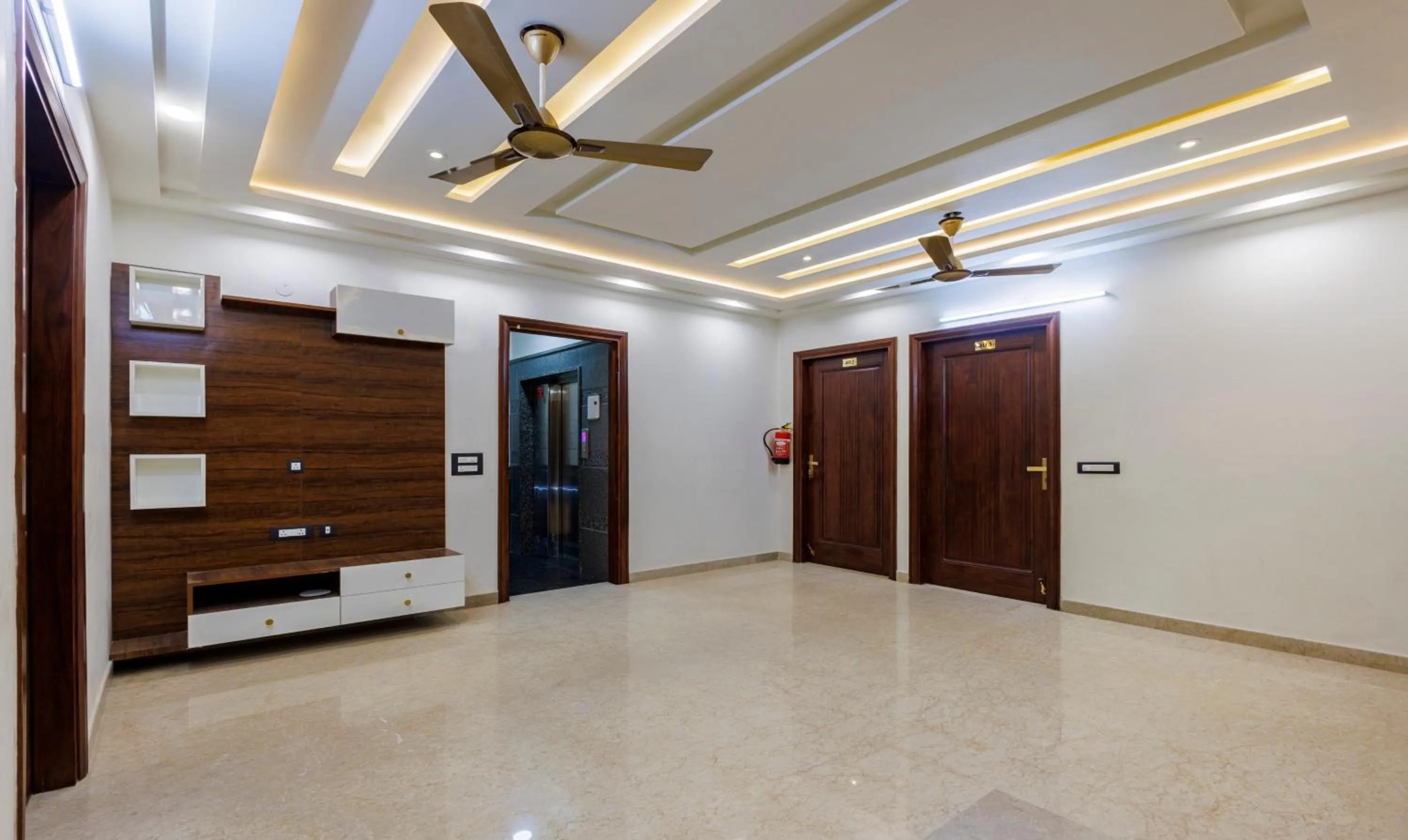 Lobby or reception in Treebo MVM Residency