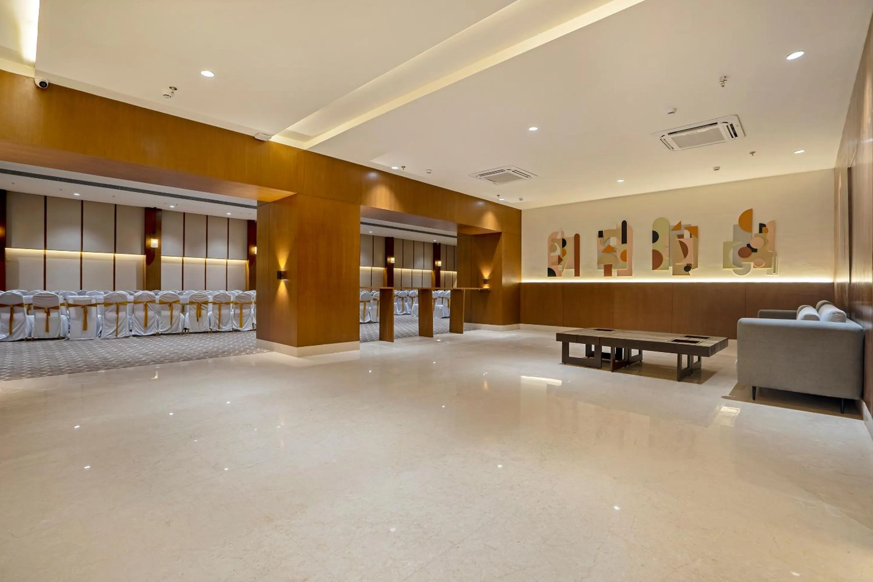 Seating area in Sunday Hotel Vadodara