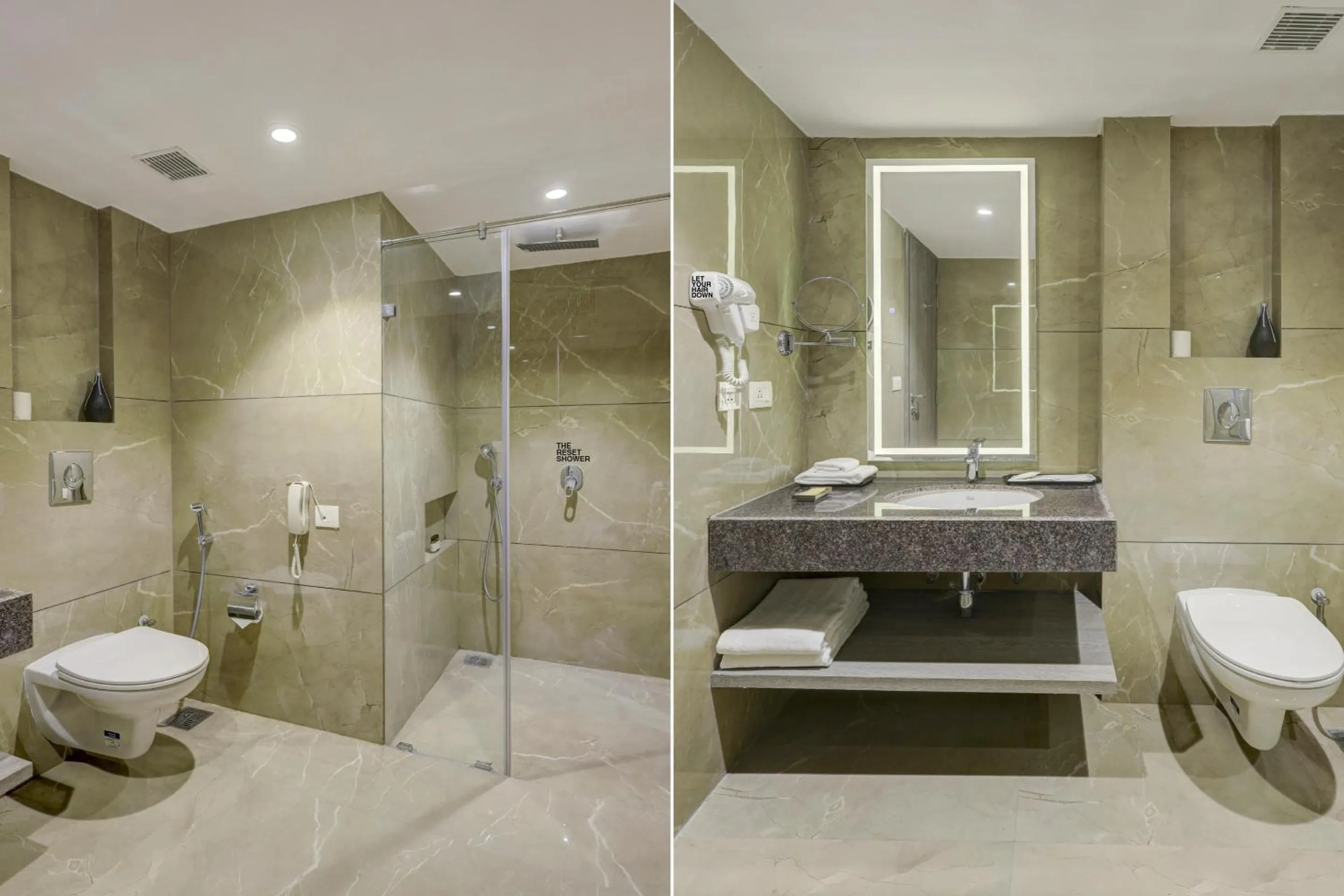 Bathroom in Sunday Hotel Vadodara