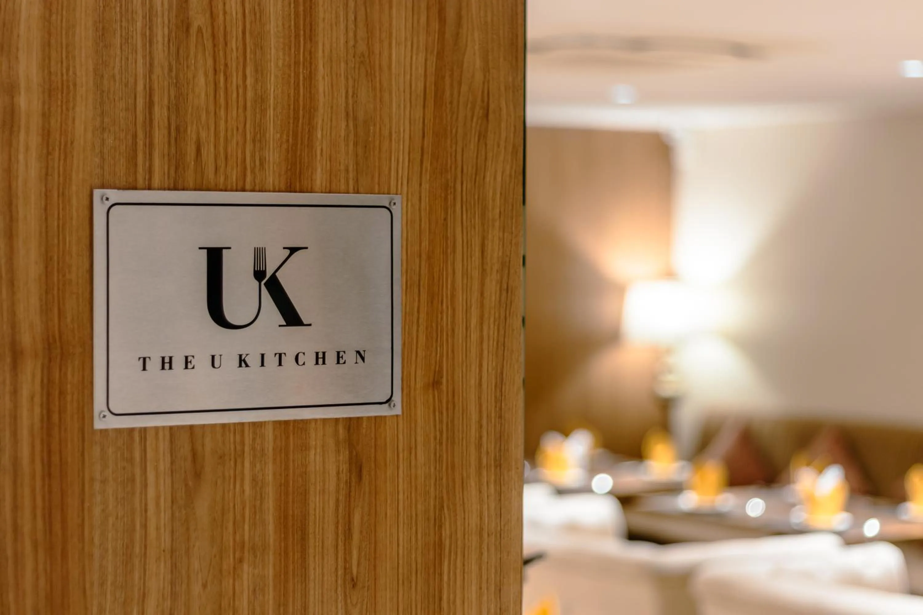 kitchen in Udman Hotel Gurugram