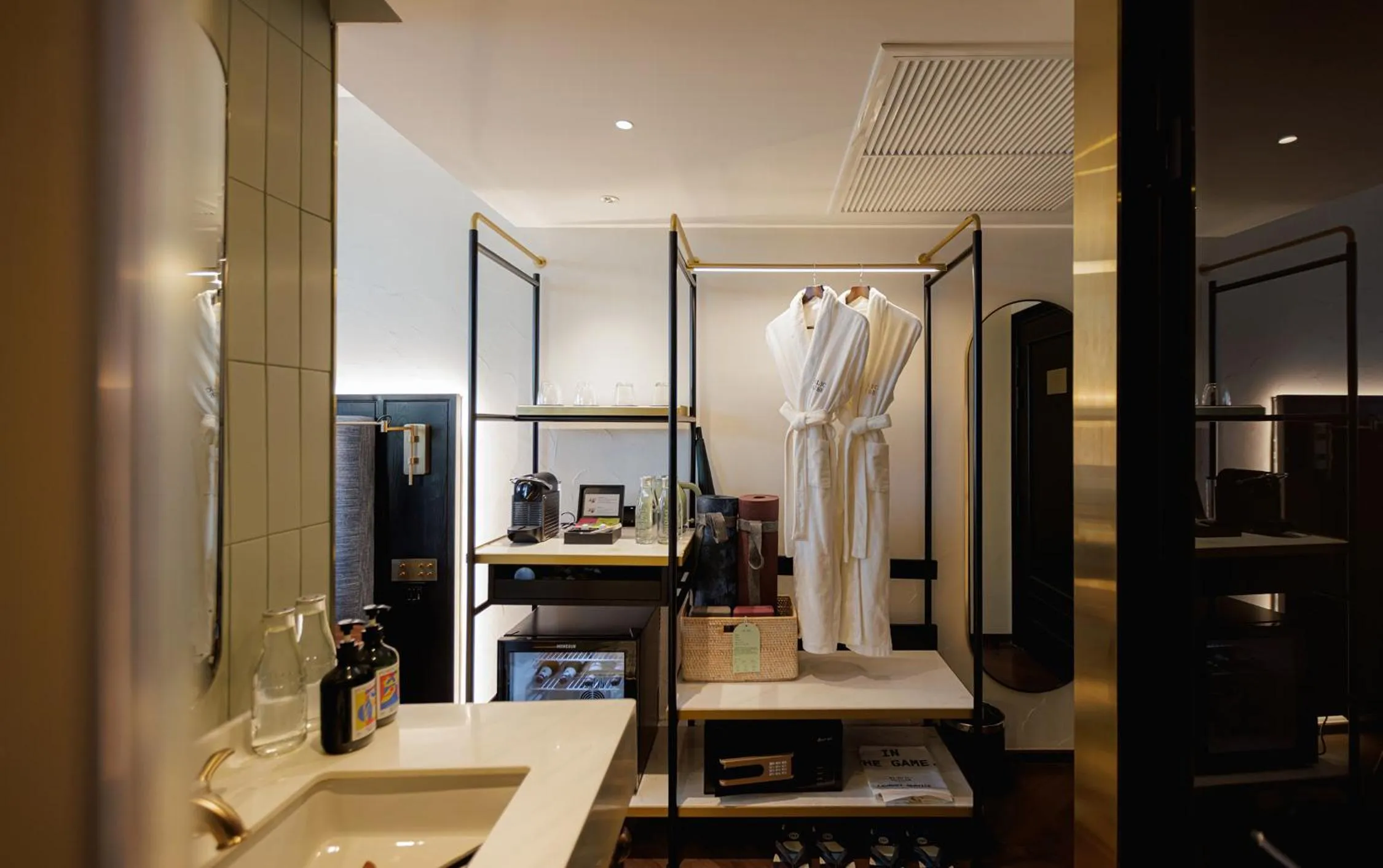 wardrobe in Public House Bangkok, a Member of Design Hotels