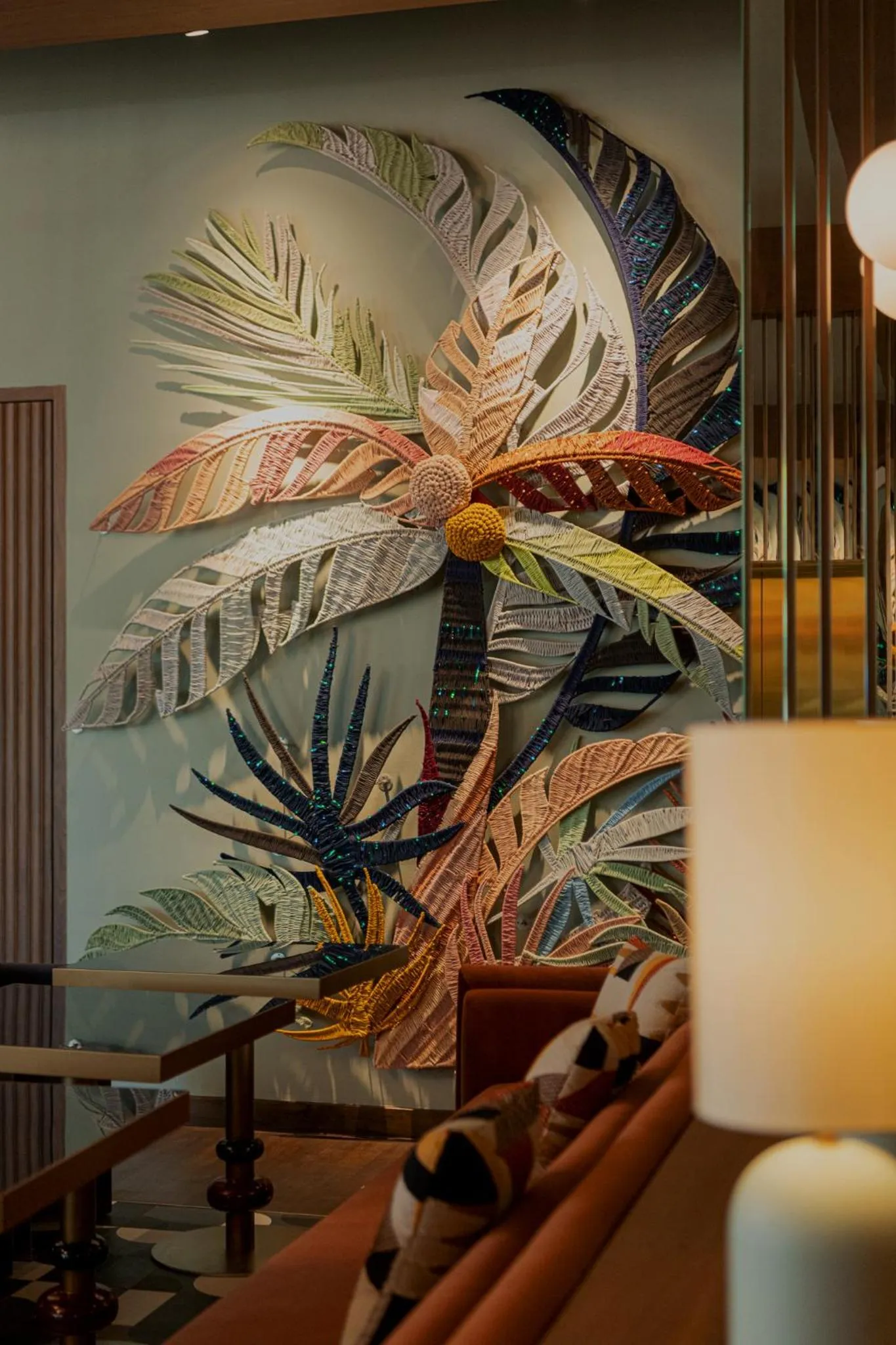 Decorative detail in Public House Bangkok, a Member of Design Hotels