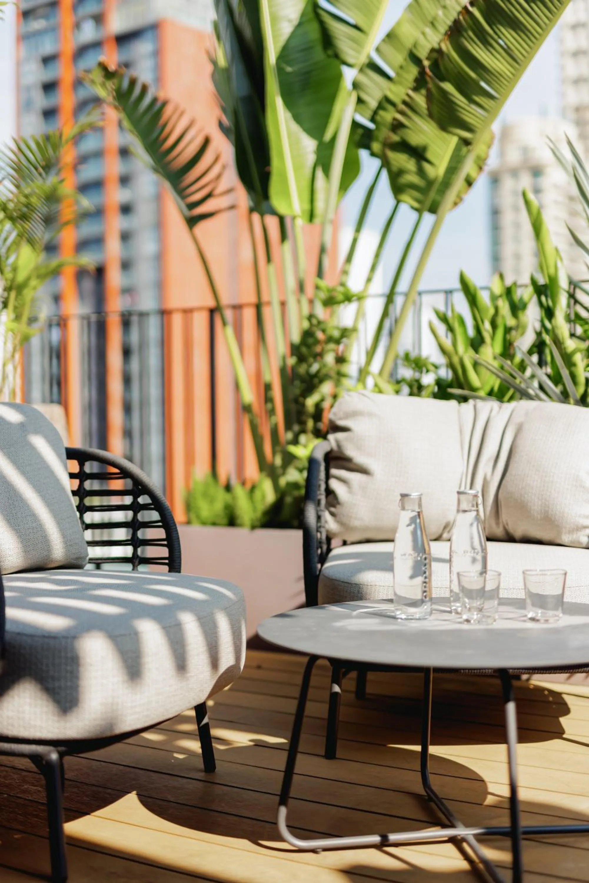 Balcony/Terrace in Public House Bangkok, a Member of Design Hotels