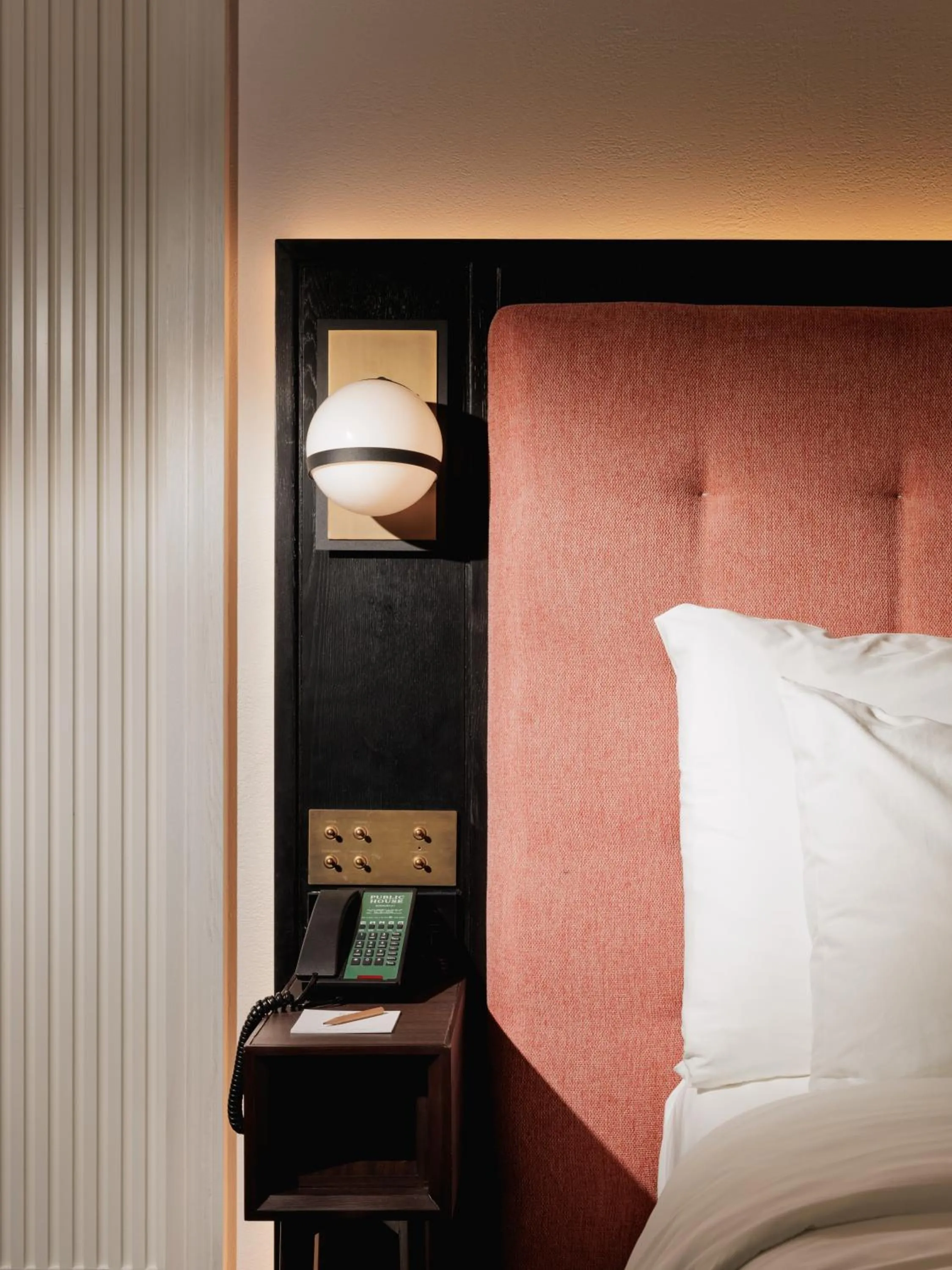 Bed in Public House Bangkok, a Member of Design Hotels