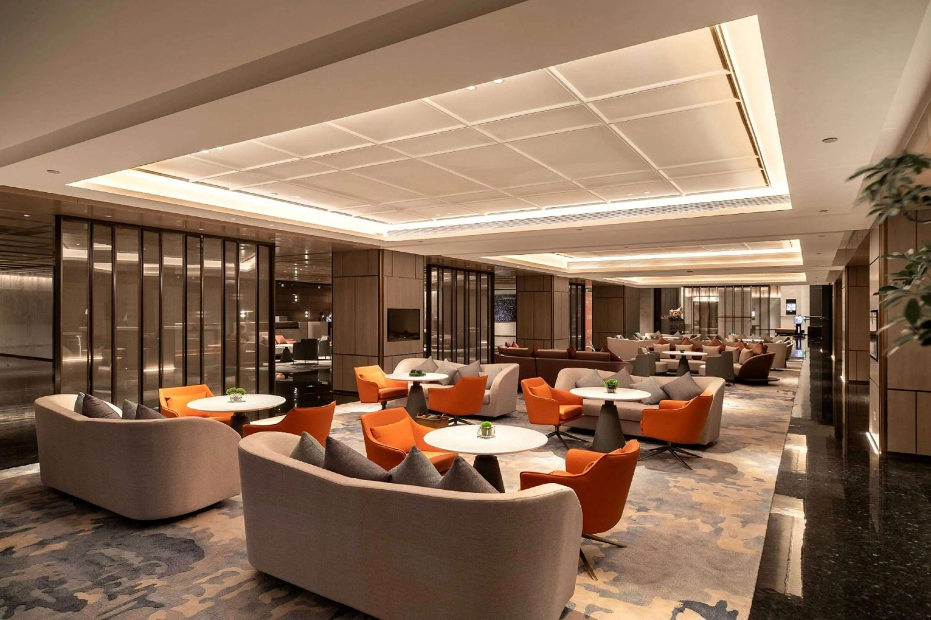 Lobby or reception in Wyndham Grand Plaza Royale Yujia Anhua