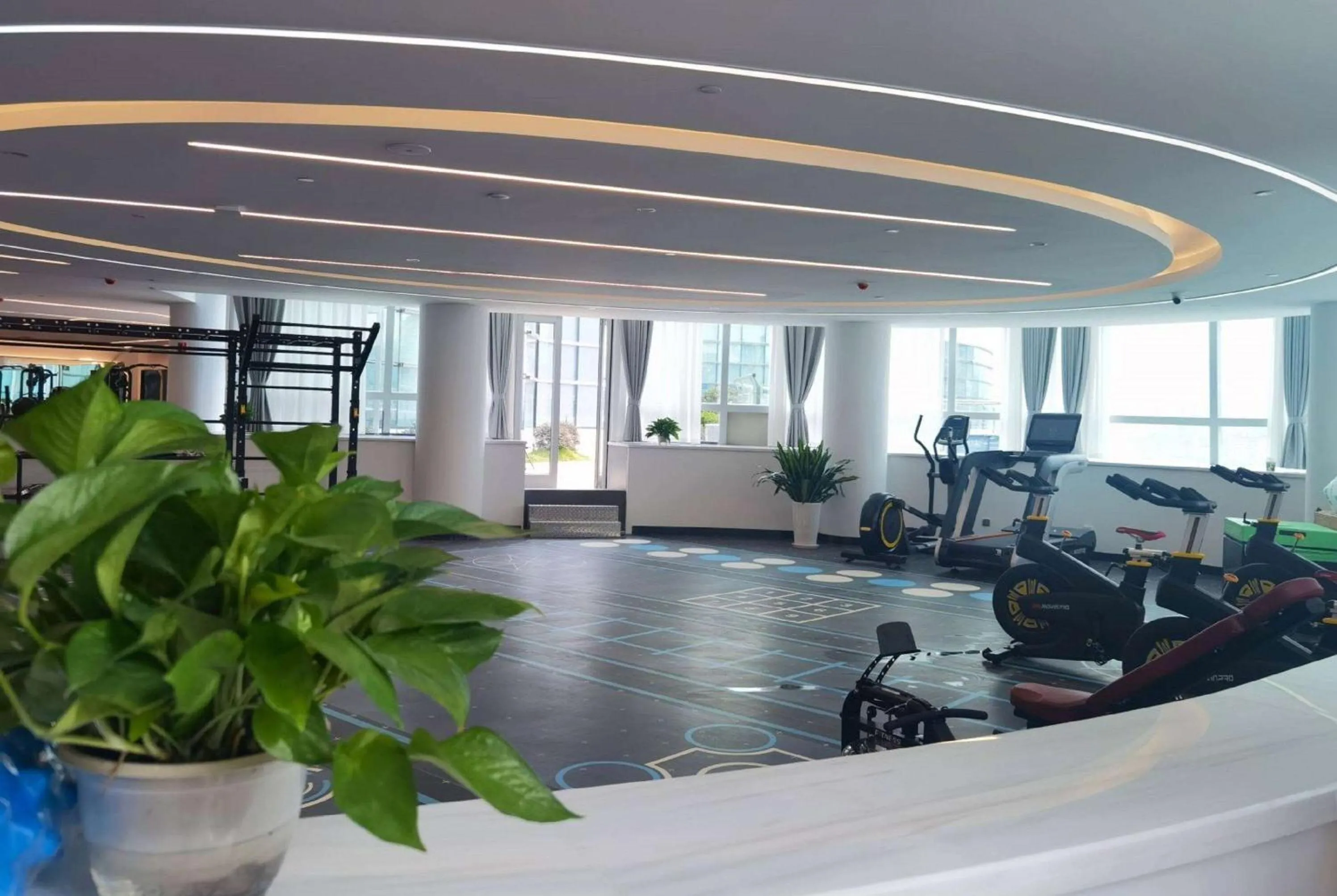 Fitness centre/facilities in Wyndham Grand Plaza Royale Yujia Anhua
