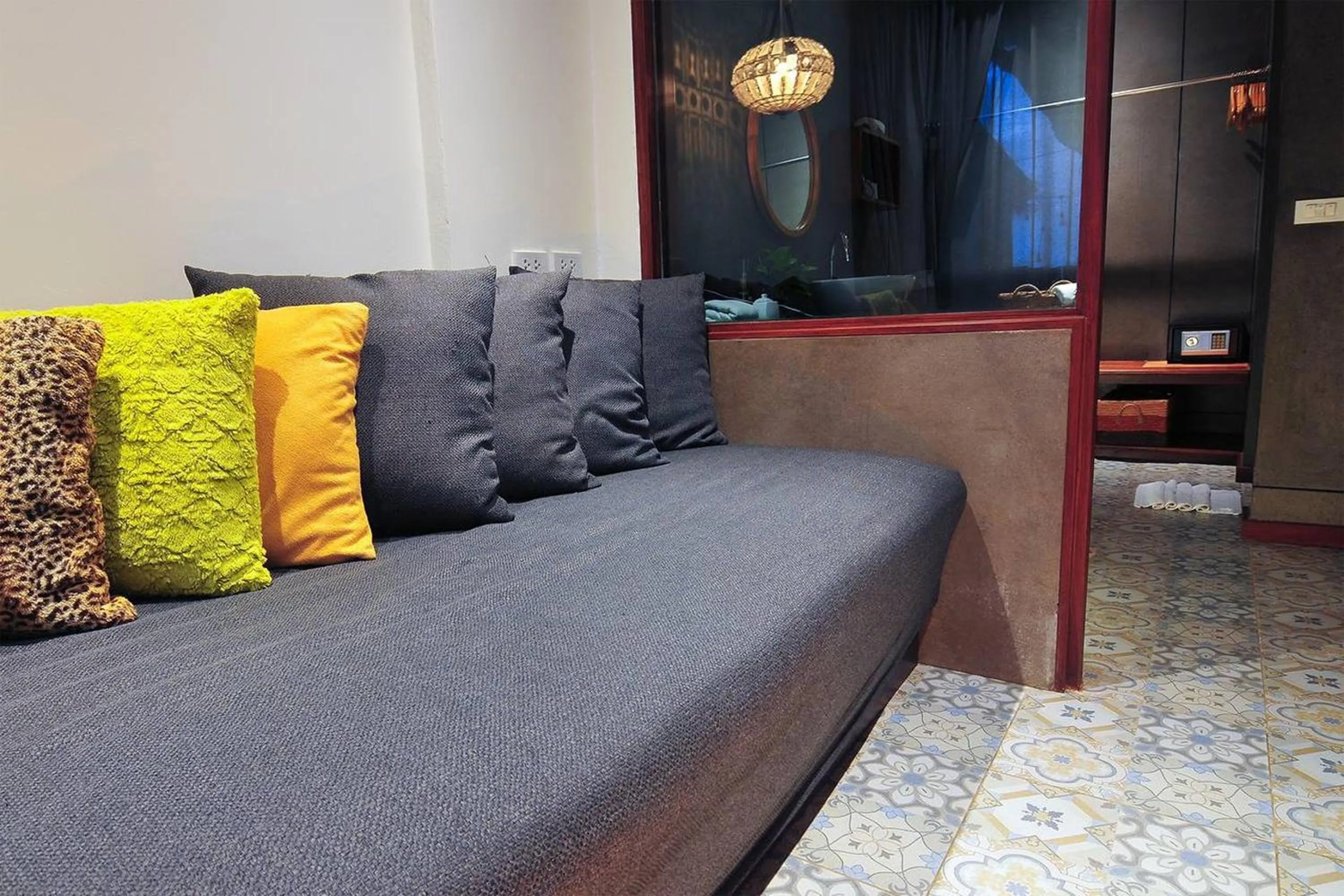 Seating area in Koh Kwang Beach Resort