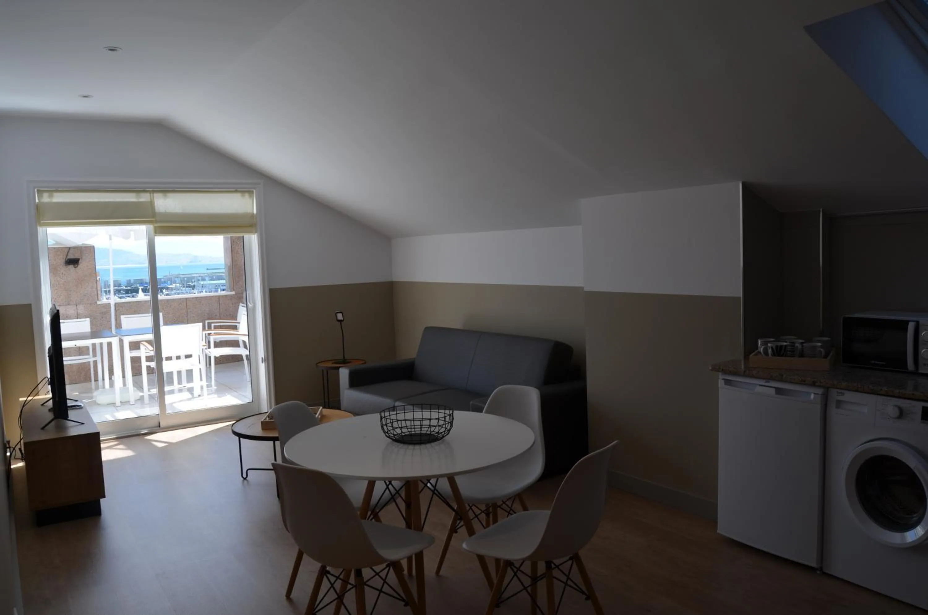 Living room in Hotel Airiños 3*