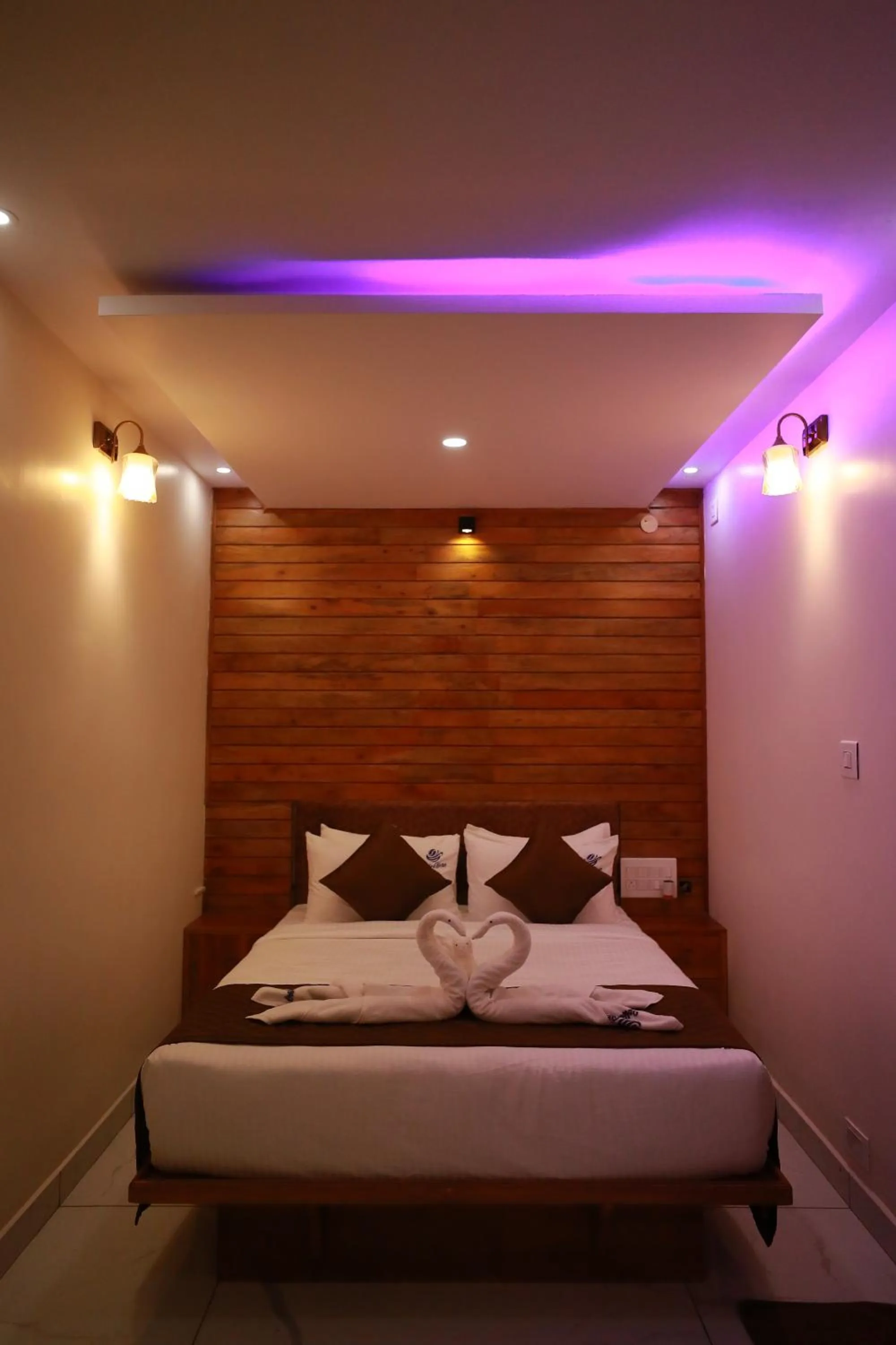 Bed in Coorg Coffee Bean Resort Madikeri