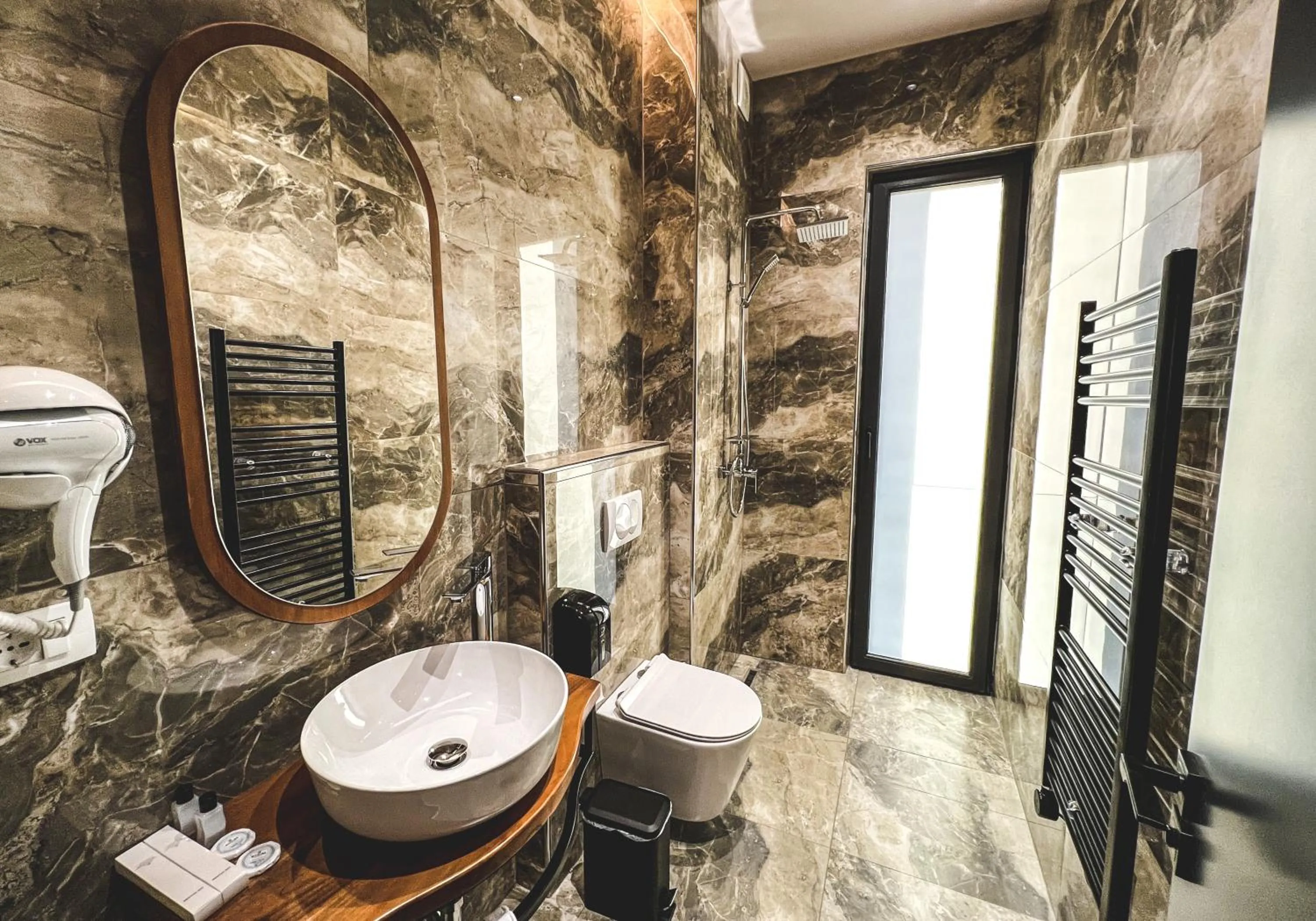 Shower in Nord Hotel Boutique