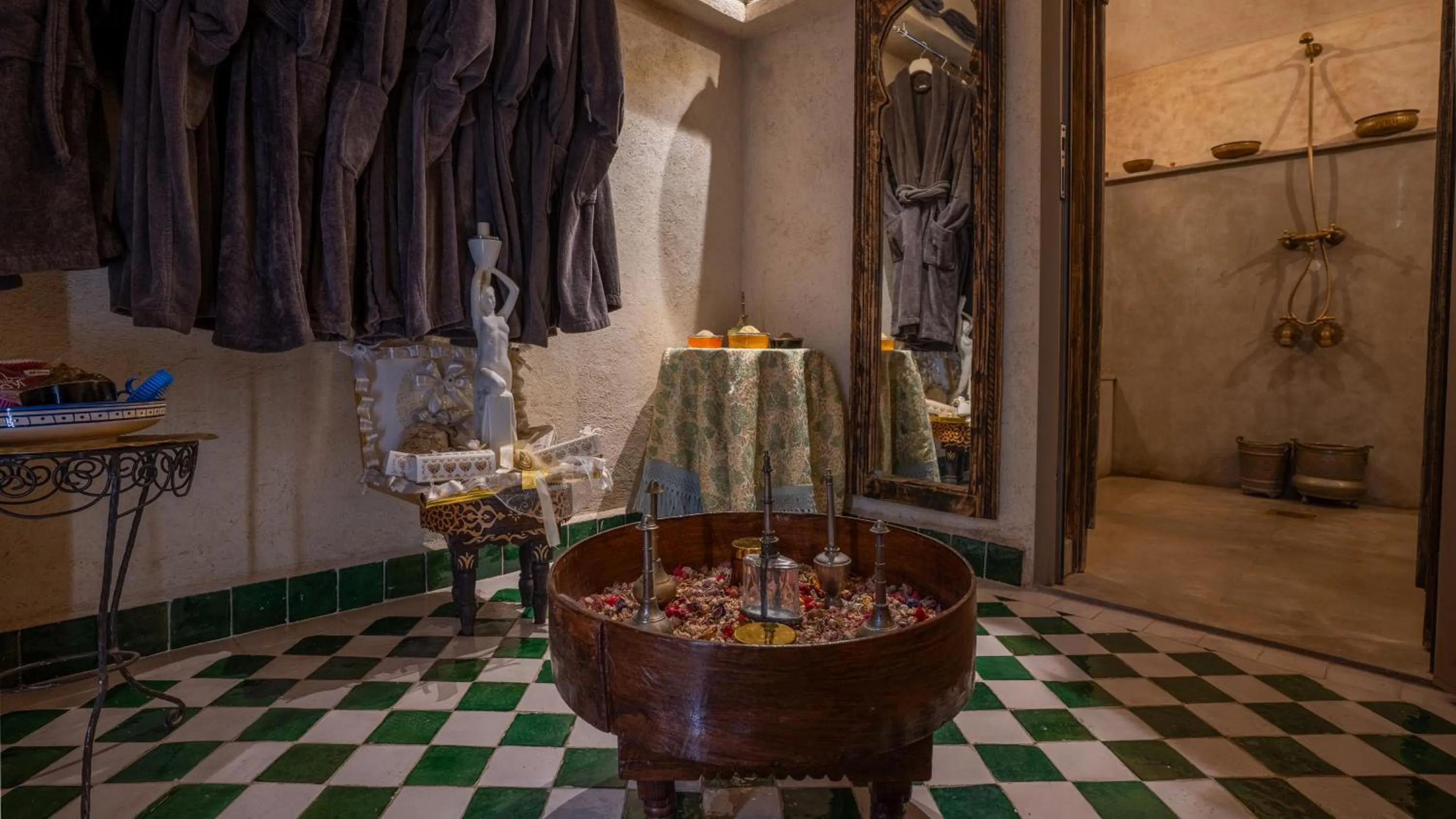 Steam room in Riad 4 Jardins & Spa