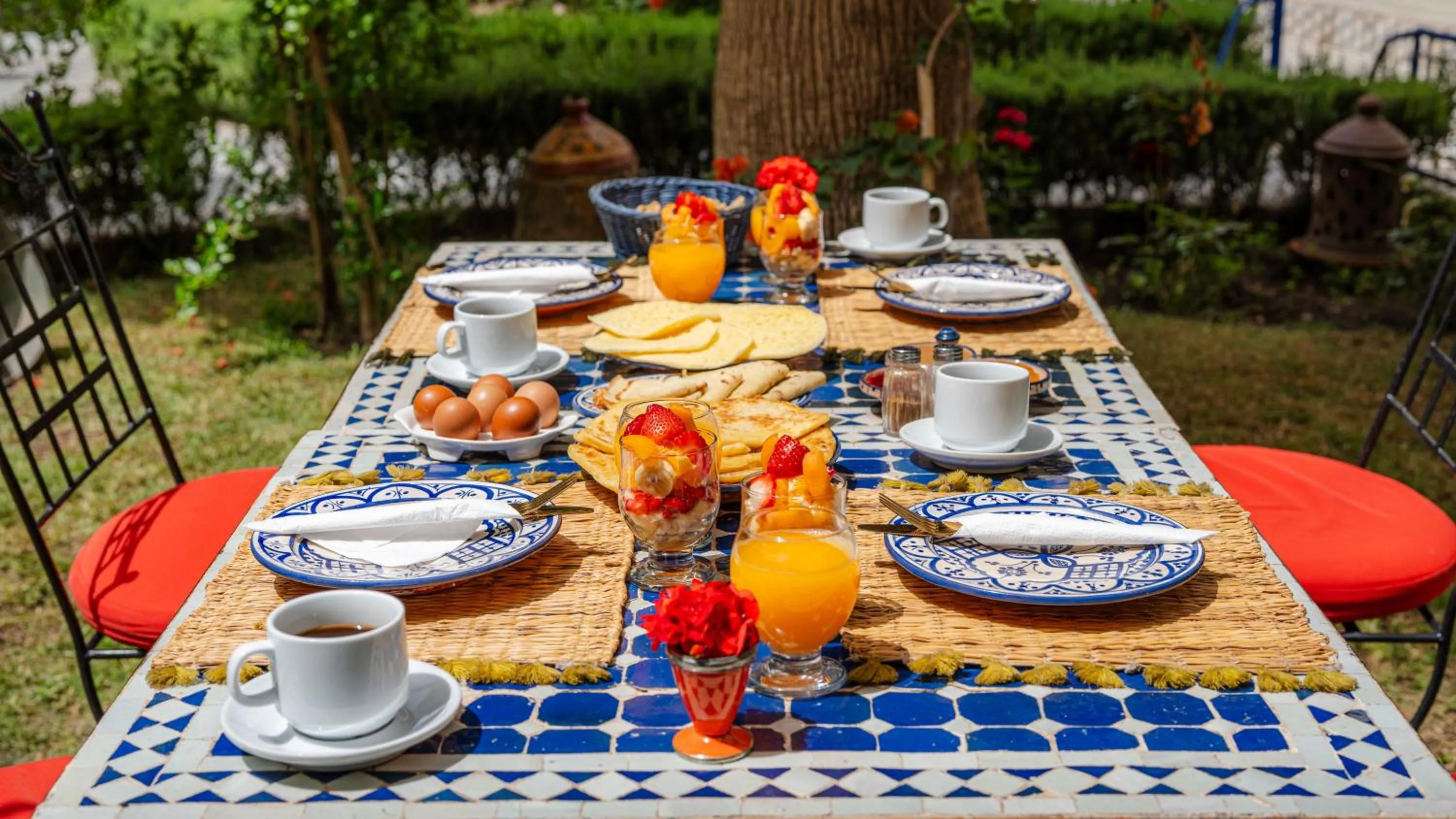 Breakfast in Riad 4 Jardins & Spa