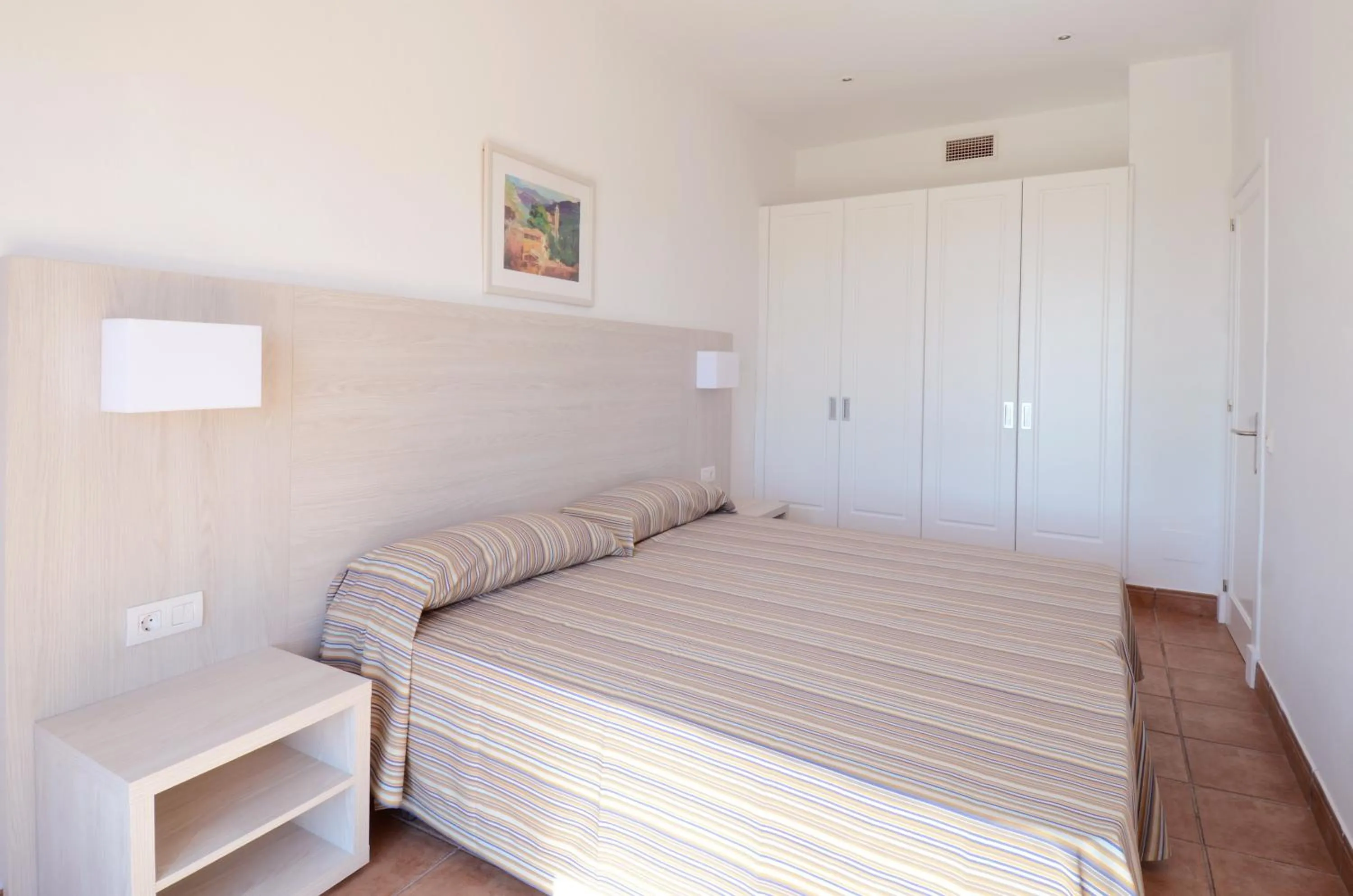 Bed in Apartamentos Mar Blau