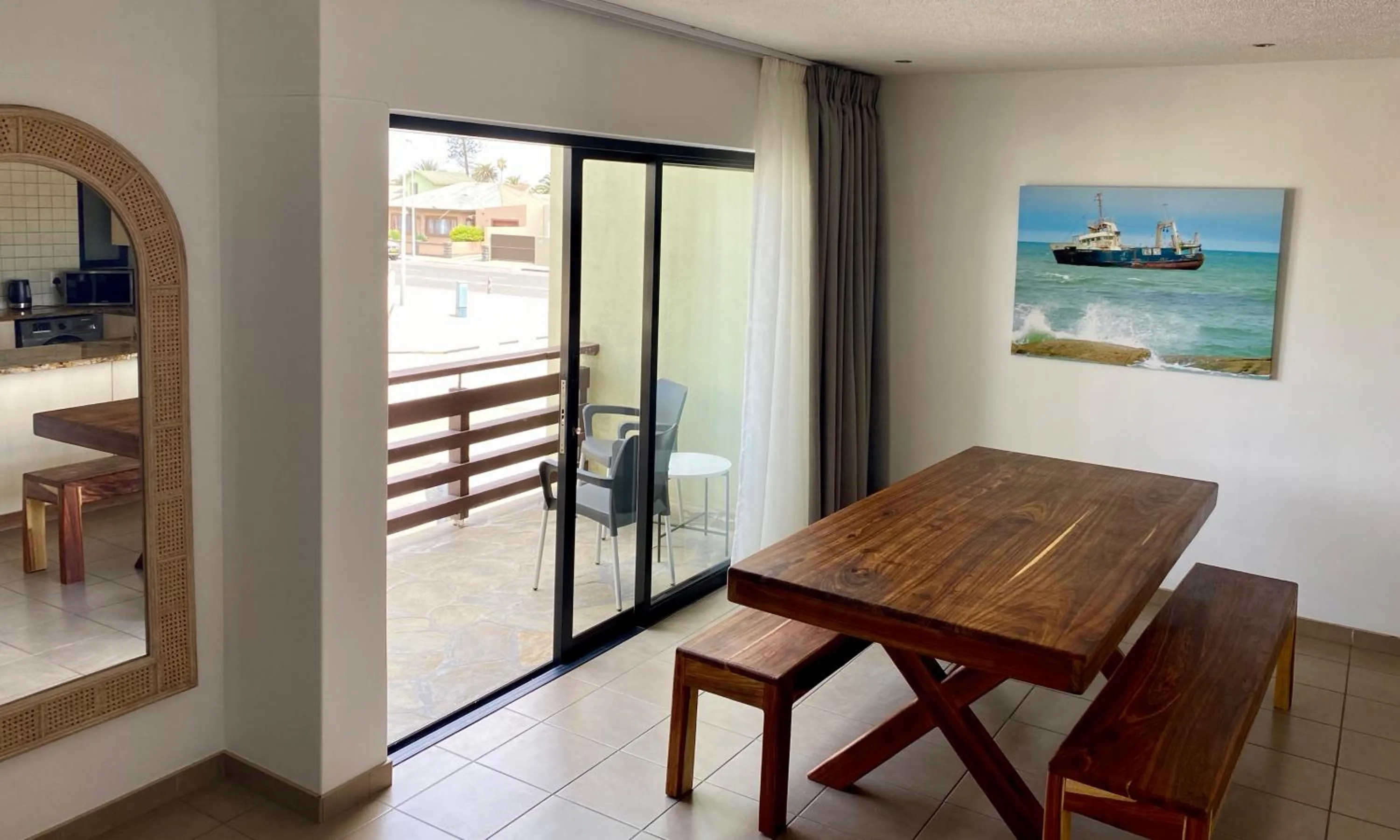 Dining area in Ocean at Moringa Gardens Self Catering Accommodation