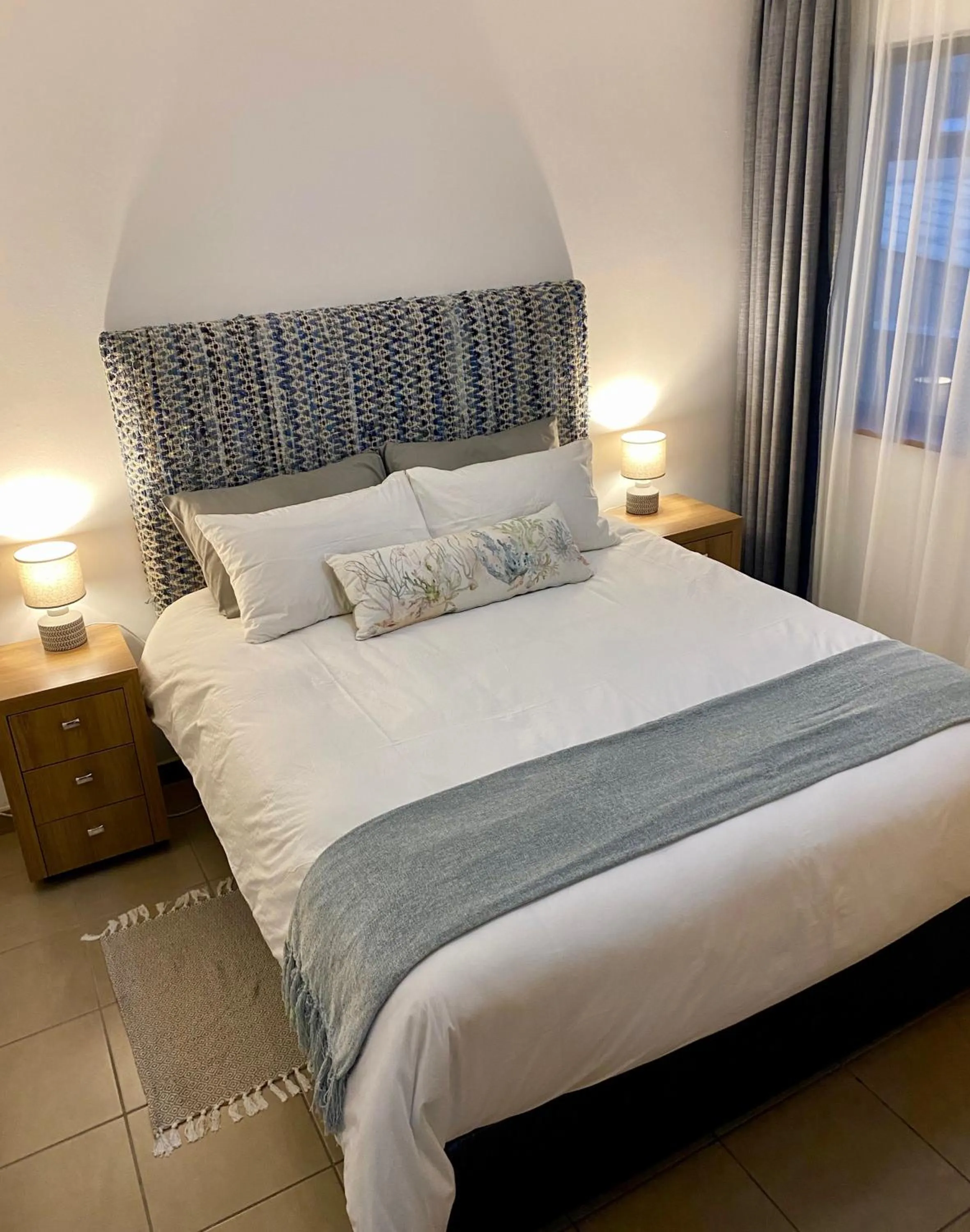 Bedroom, Bed in Ocean at Moringa Gardens Self Catering Accommodation