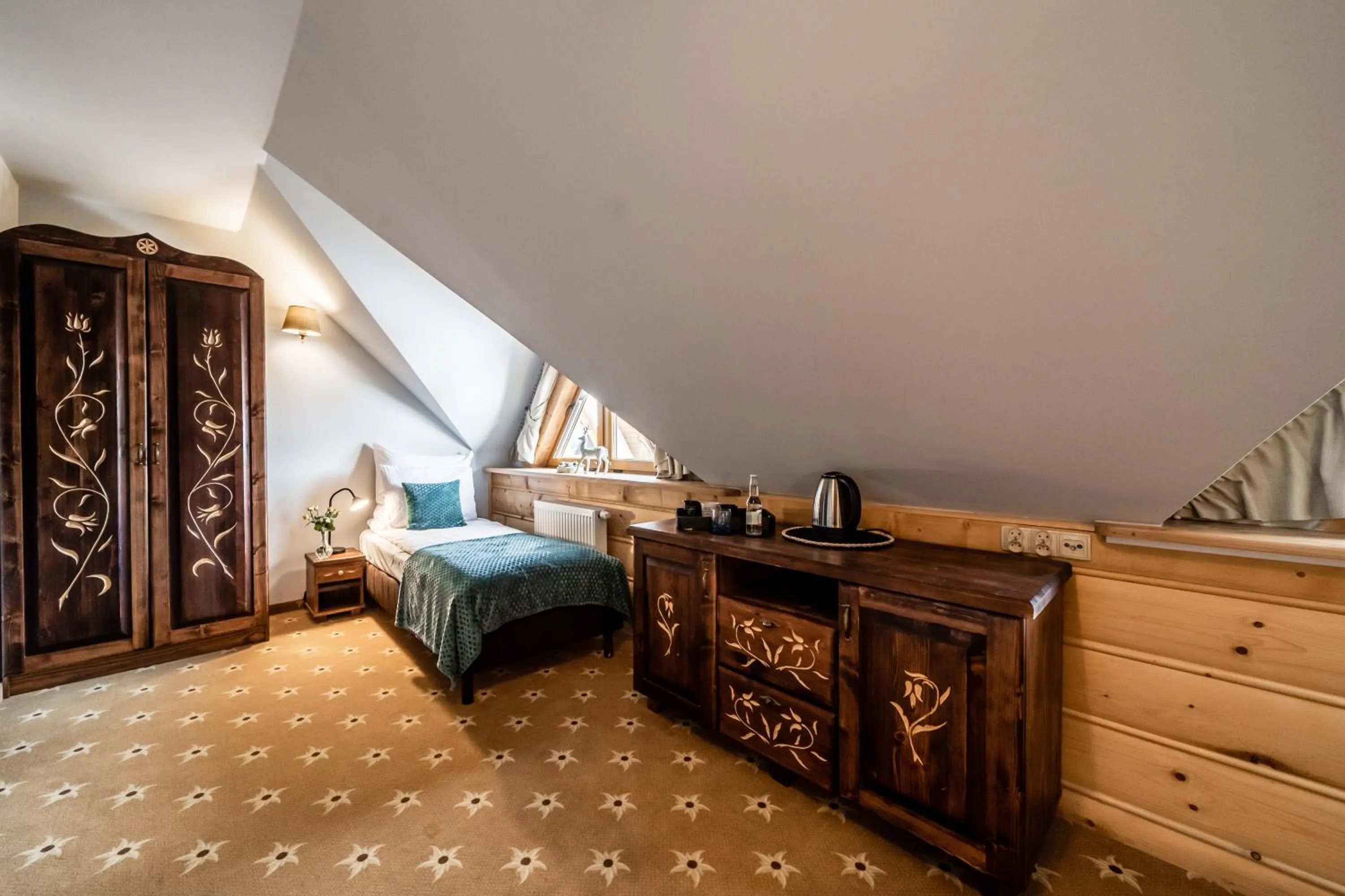 Bed in Zapotoczny Residence