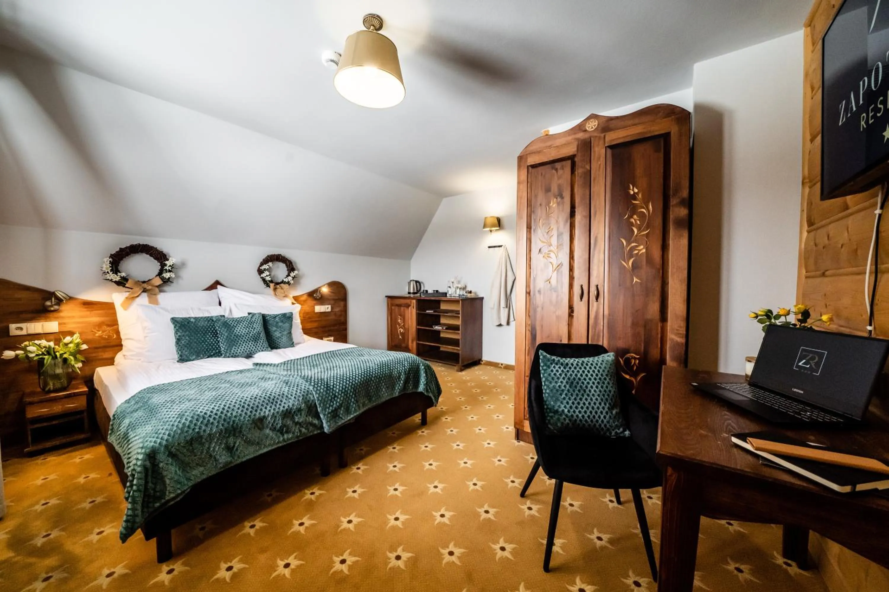 Bed in Zapotoczny Residence