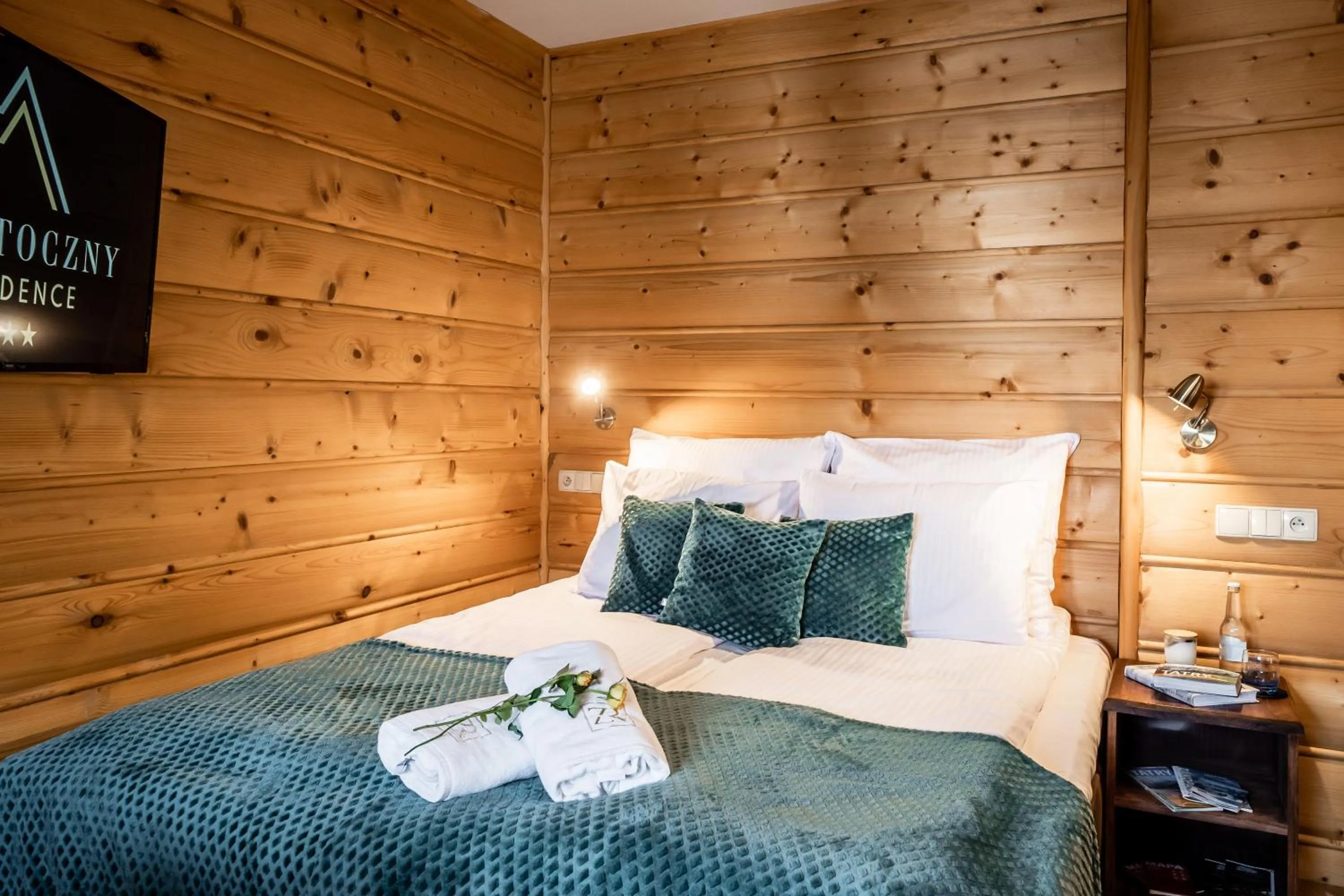 Bed in Zapotoczny Residence