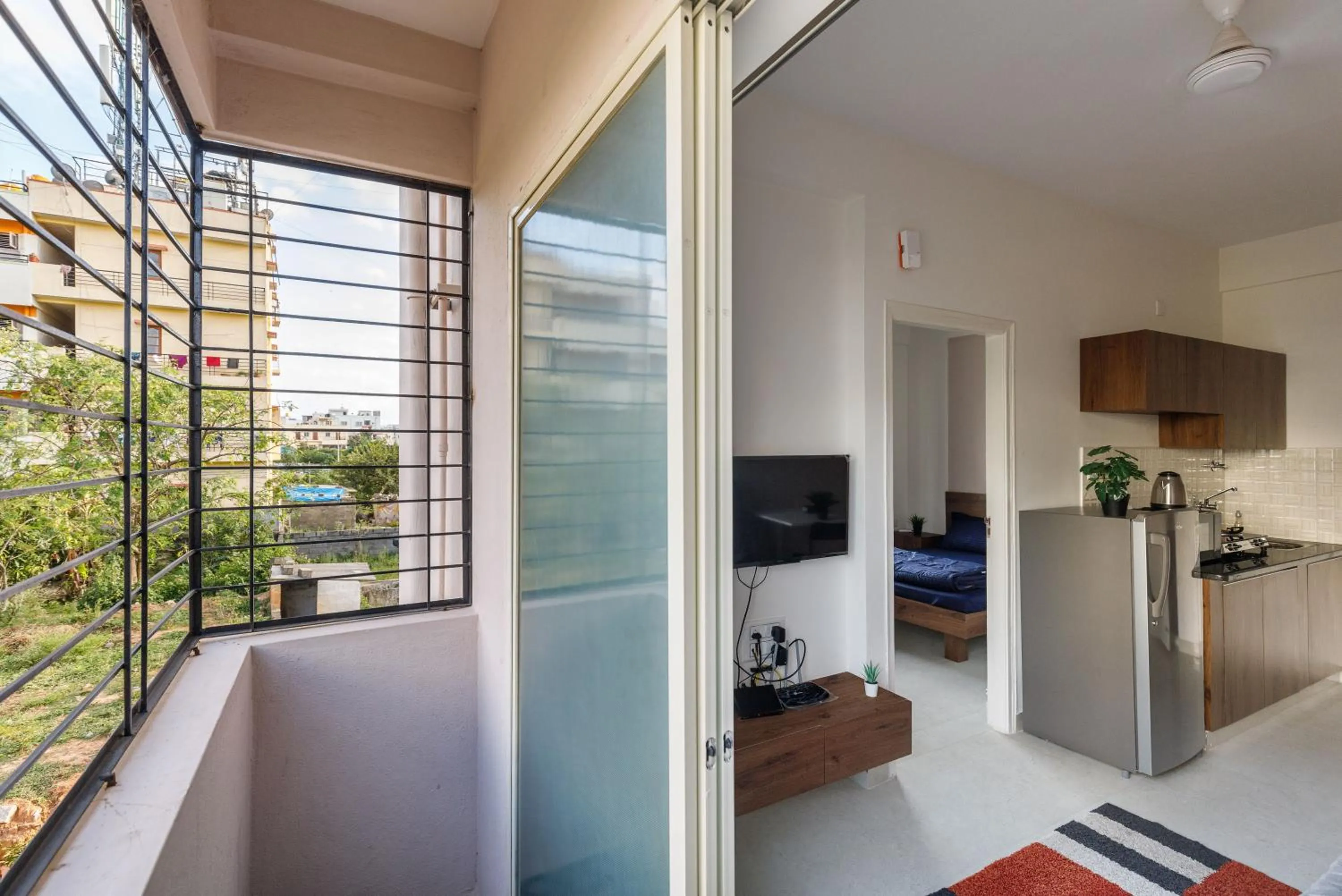 Balcony/Terrace in Sunrise Service Apartments